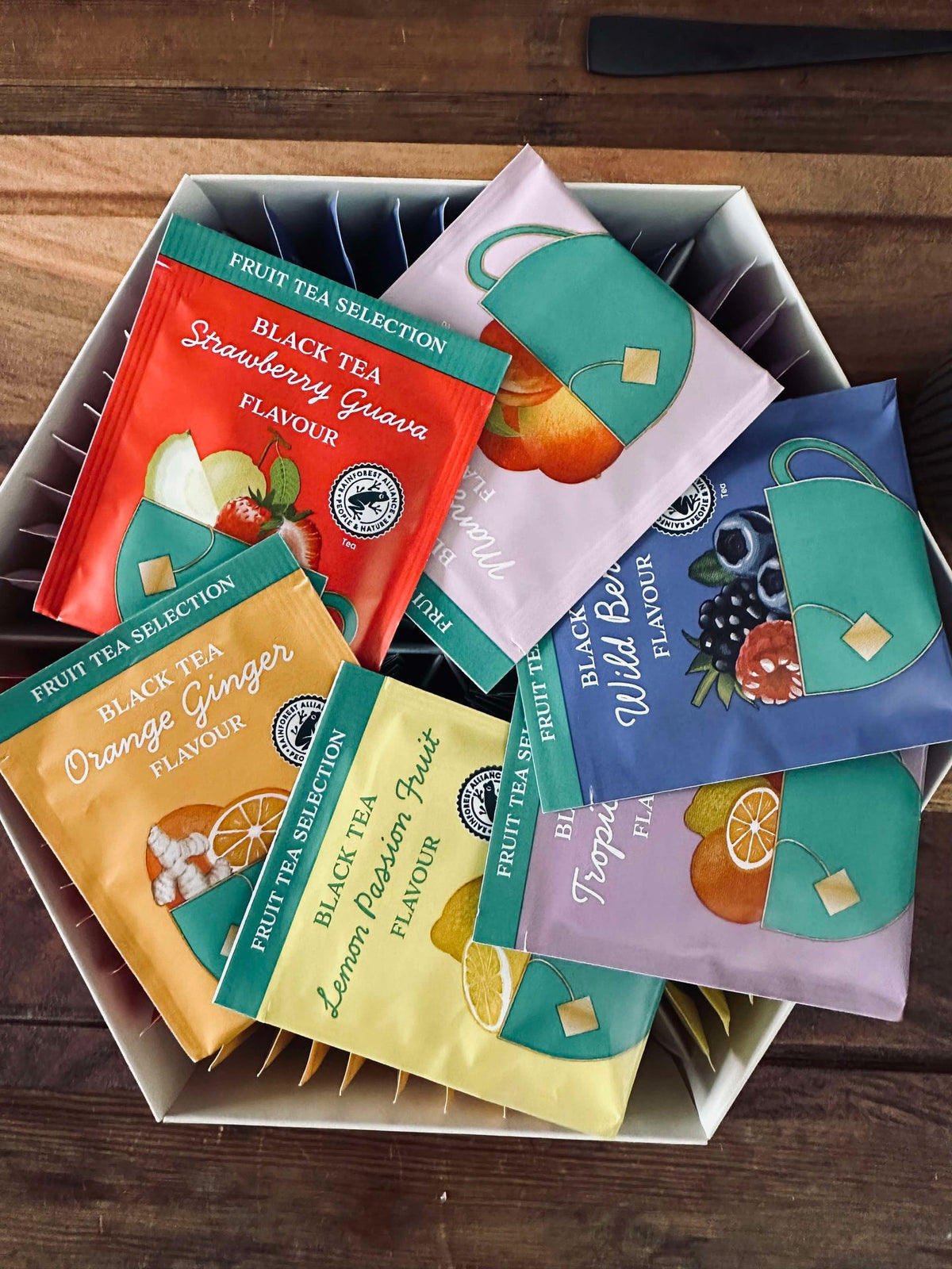 Geschenkdoos met fruitthee - 60 st.