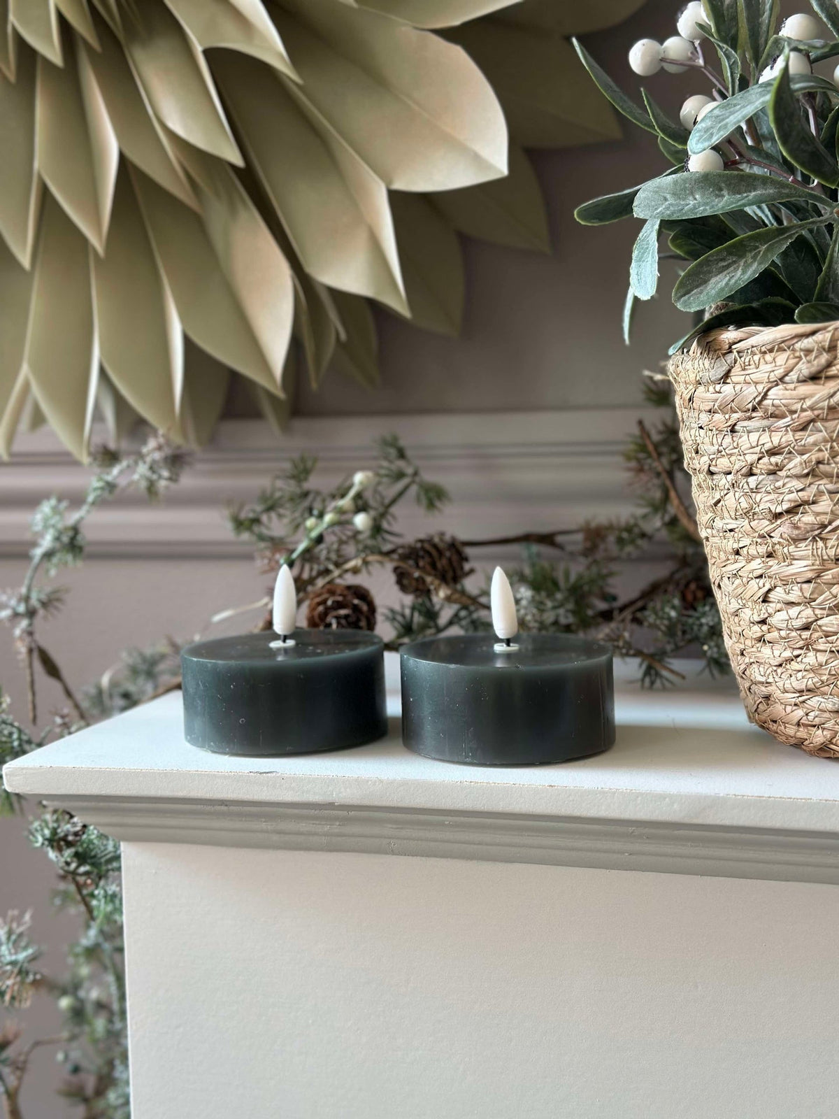 LED theelichtjes JUMBO - Groen