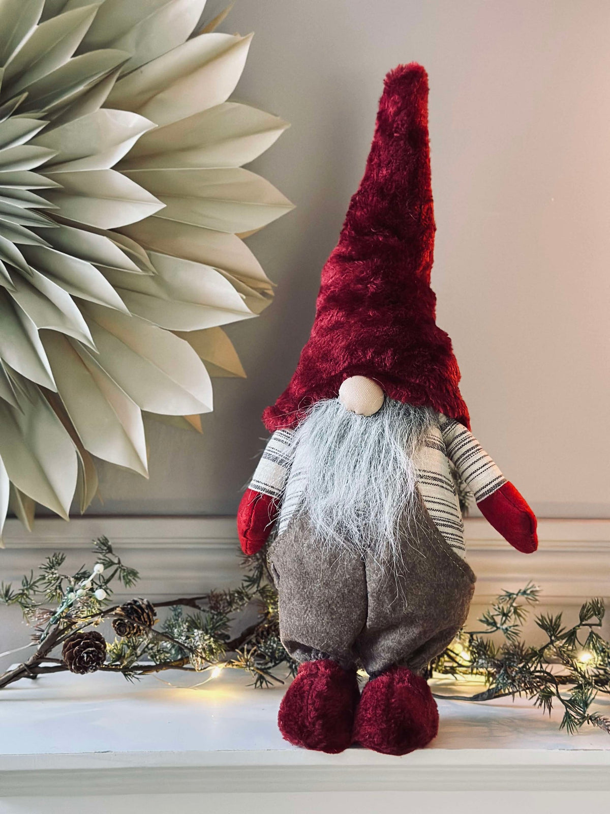 Kerstman met baard - Staand
