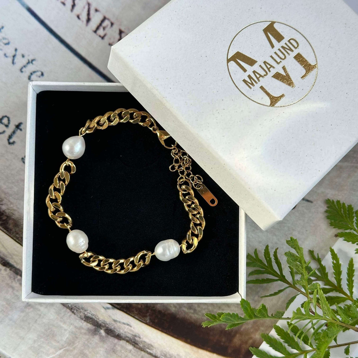Armband Mary verguld - Waterbestendig