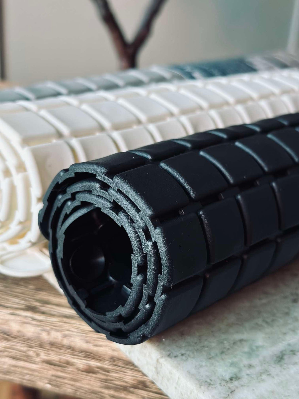 Badmat met zuignappen - Black