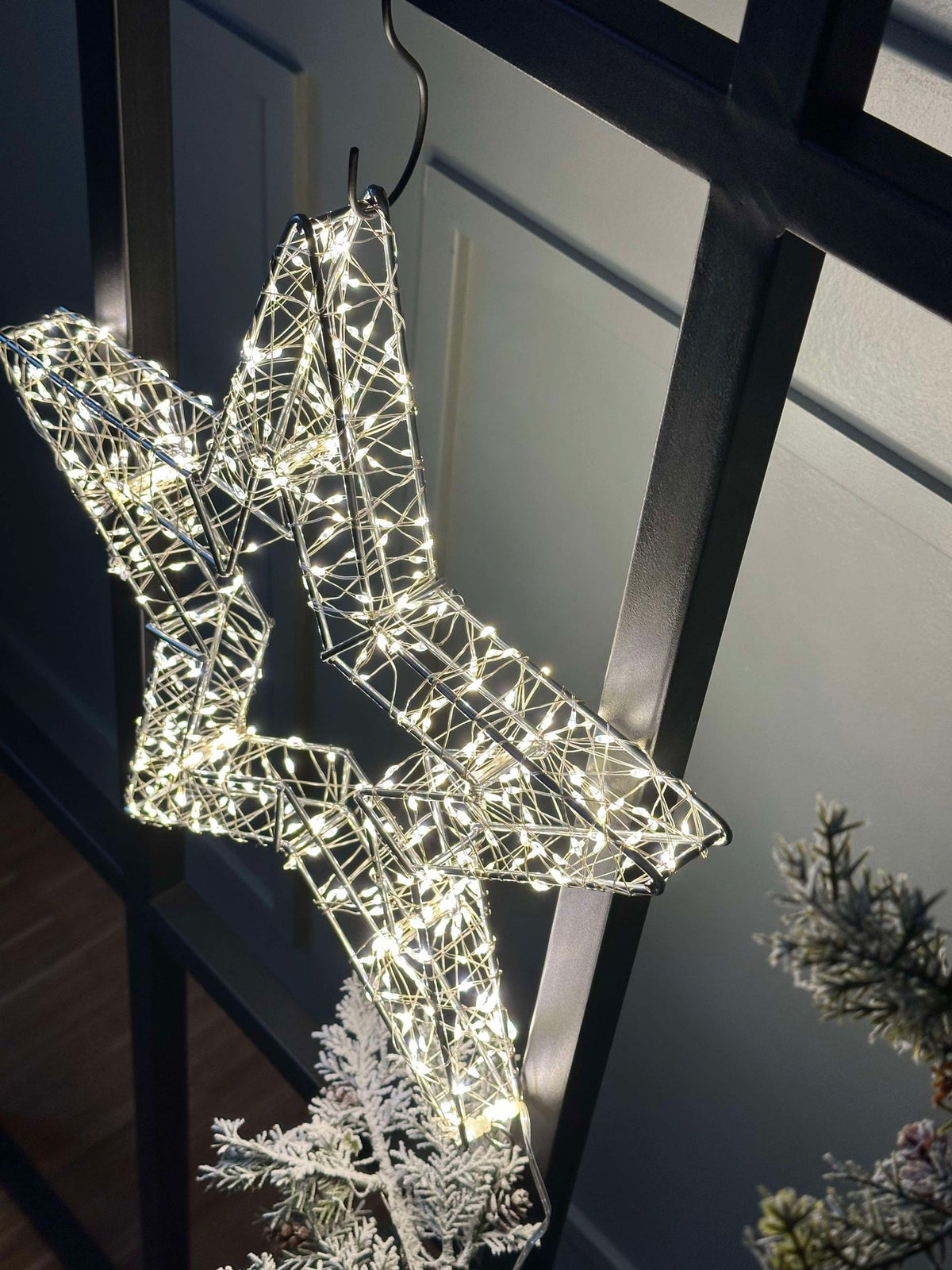 Ster met ledverlichting - Goedgekeurd voor binnen en buiten