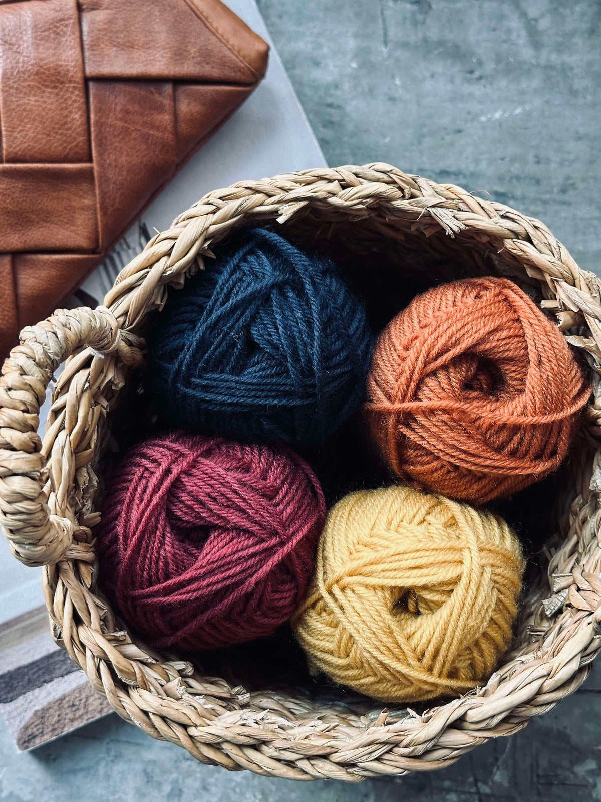 Garen Polyester 50 gram - Oranje