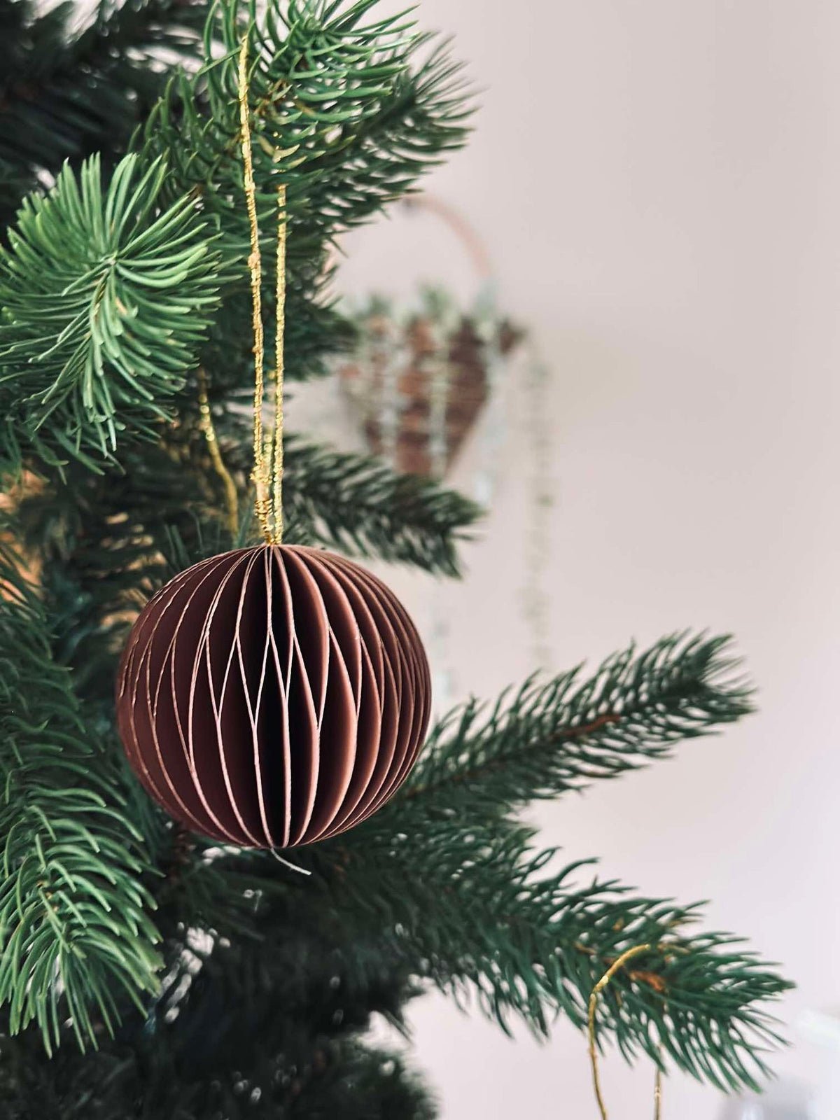 Kerstornament van Papier Small - 9 st.