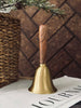 Bel met houten handgreep