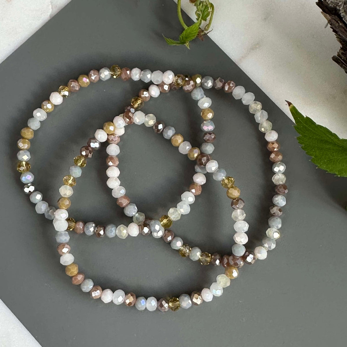 Armband ANNA Nature - Set van 3 stuks