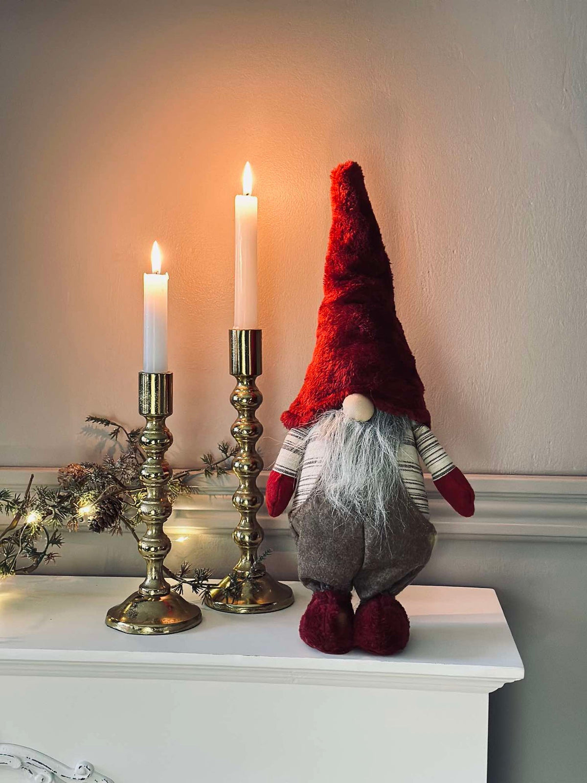 Kerstman met baard - Staand