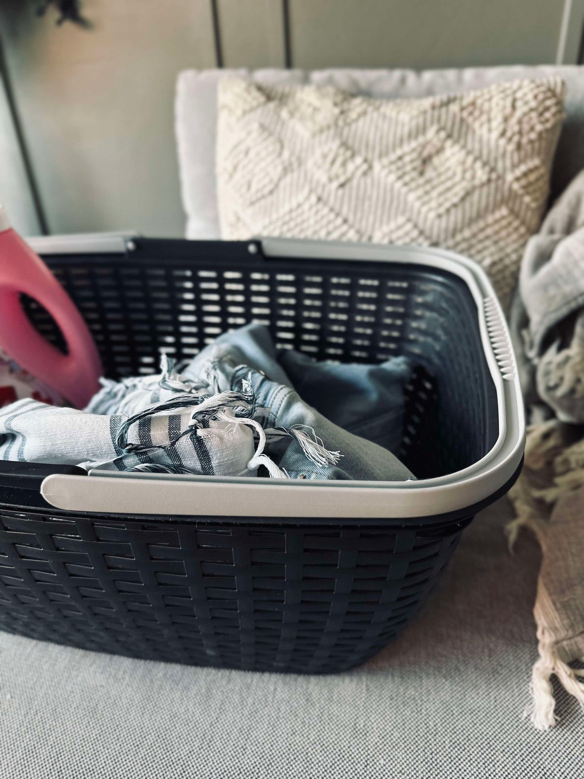 Winkelmand met handgrepen - gerecycled