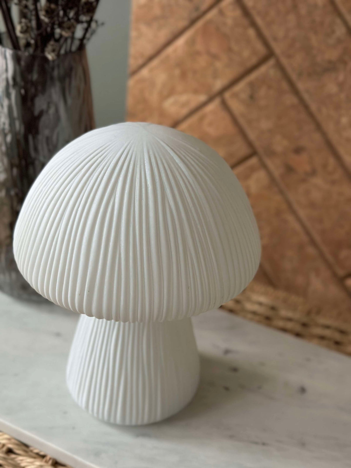 Mushroom Astrid - Wit 20 cm
