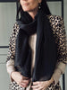 Sjaal Silky Black