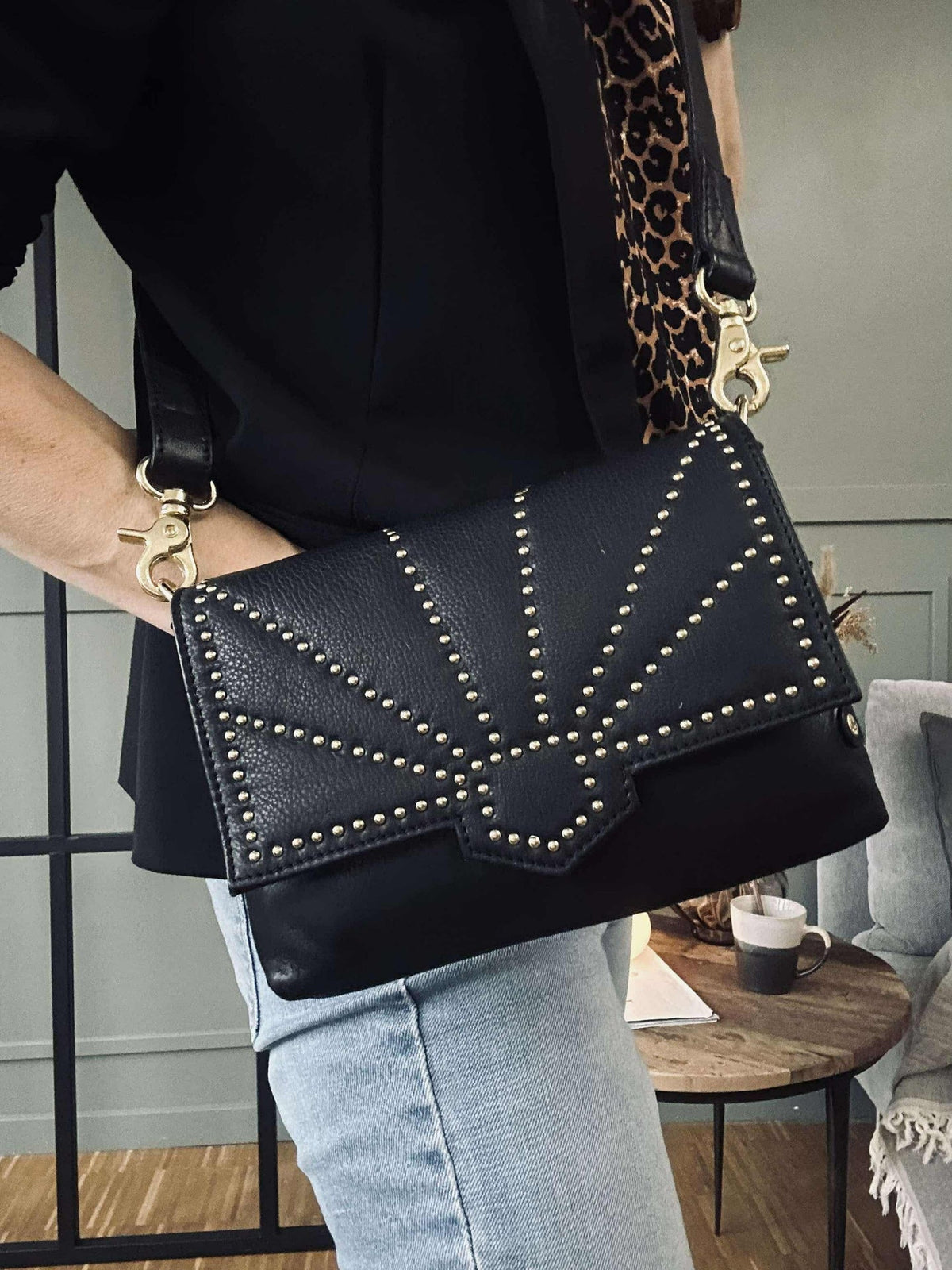 Crossbody / Clutch TREND leather