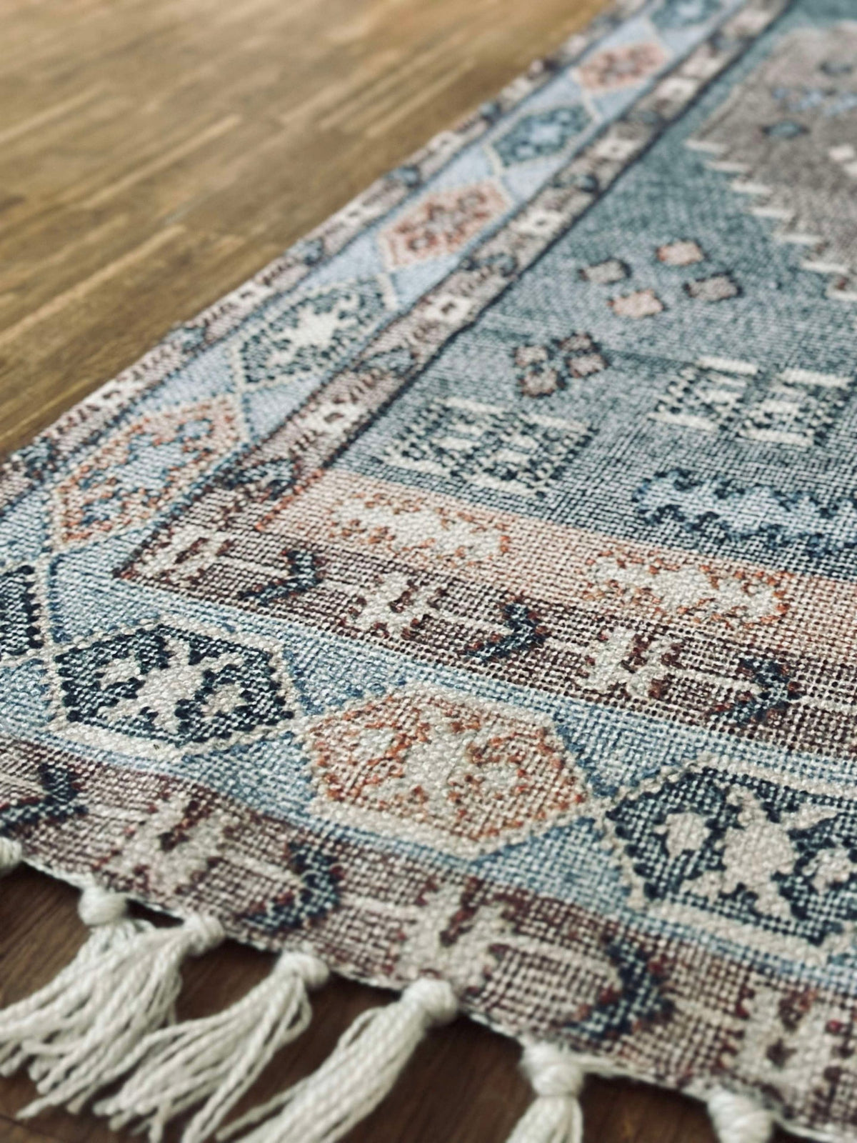 Vloerkleed Aisha Blauw - Meerdere maten