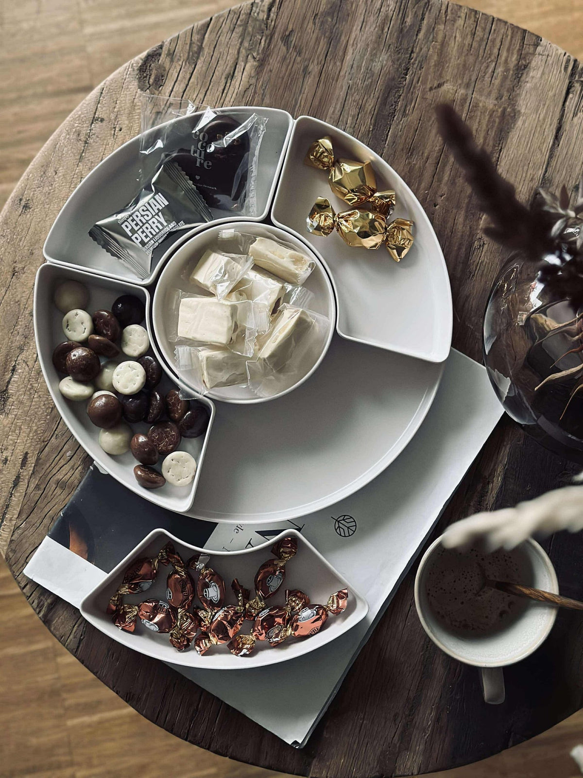Serveerschaal - Wit melamine