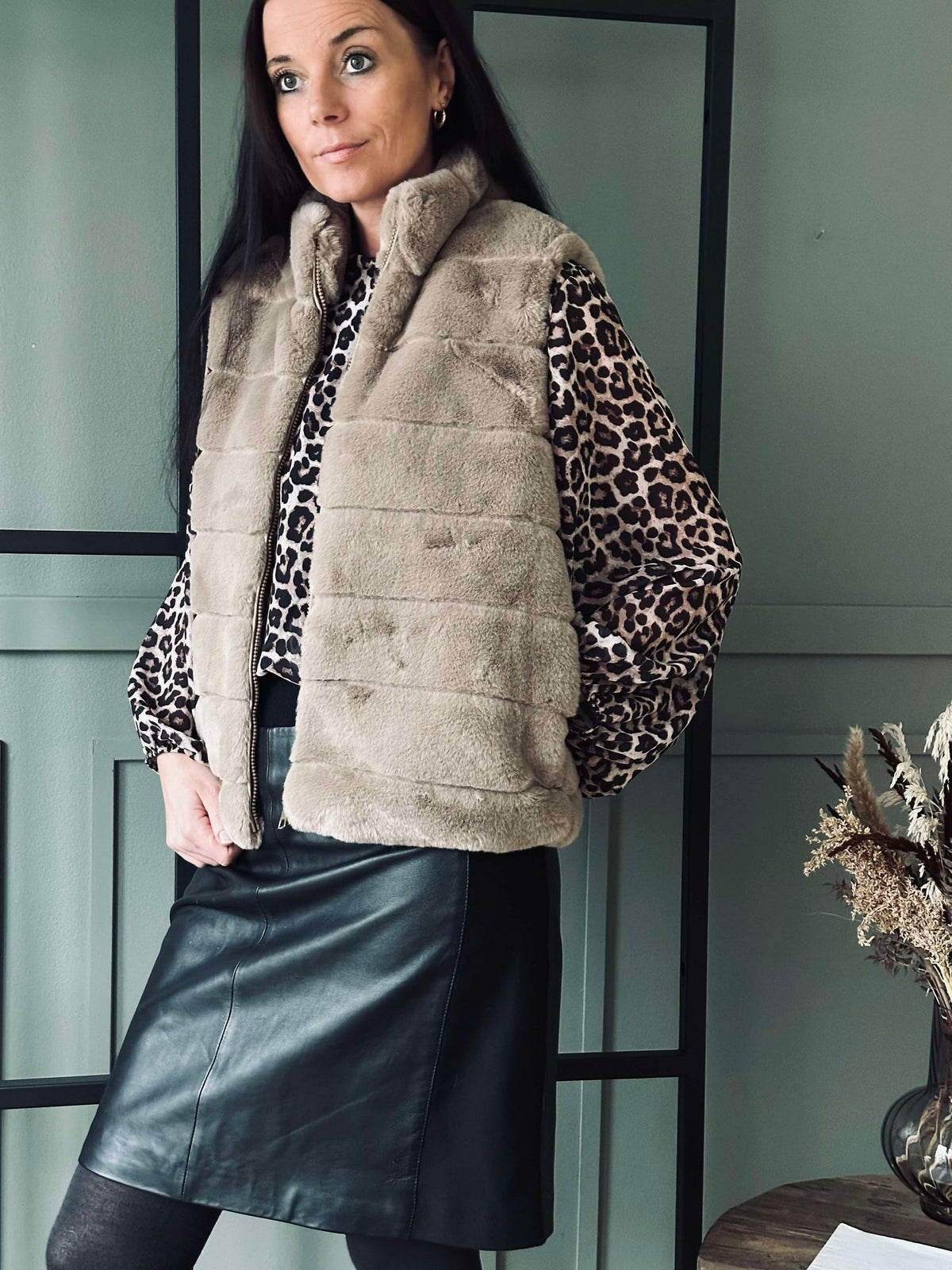 Vest Mindy Licht beige