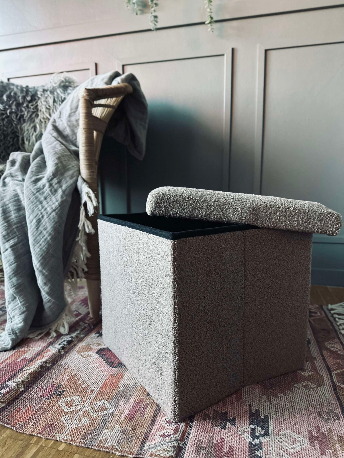 Box met deksel - Beige