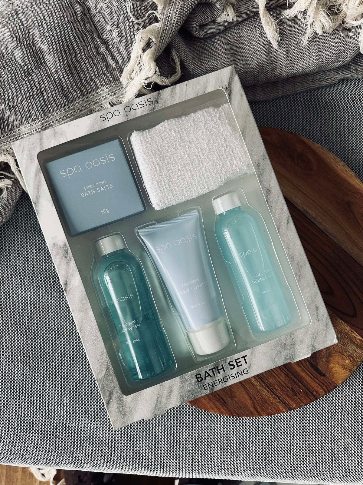 Cadeauset Blue Energising - Set van 5 stuks
