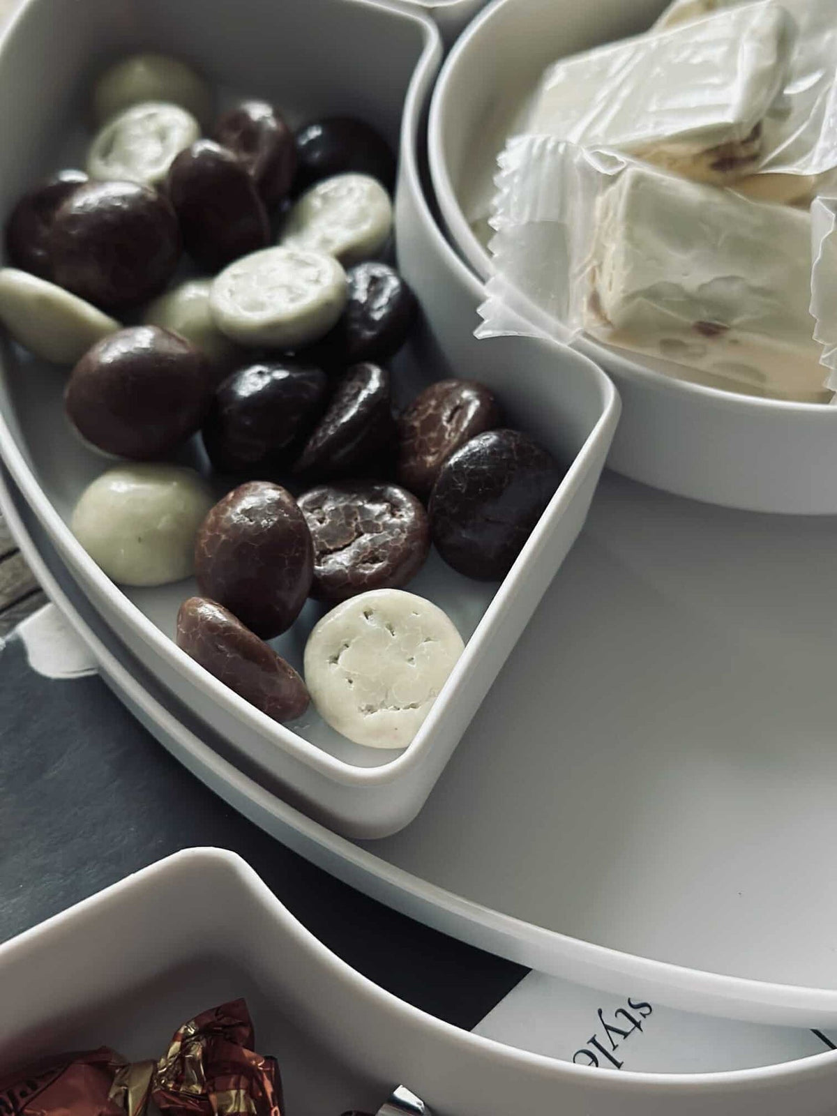 Serveerschaal - Wit melamine