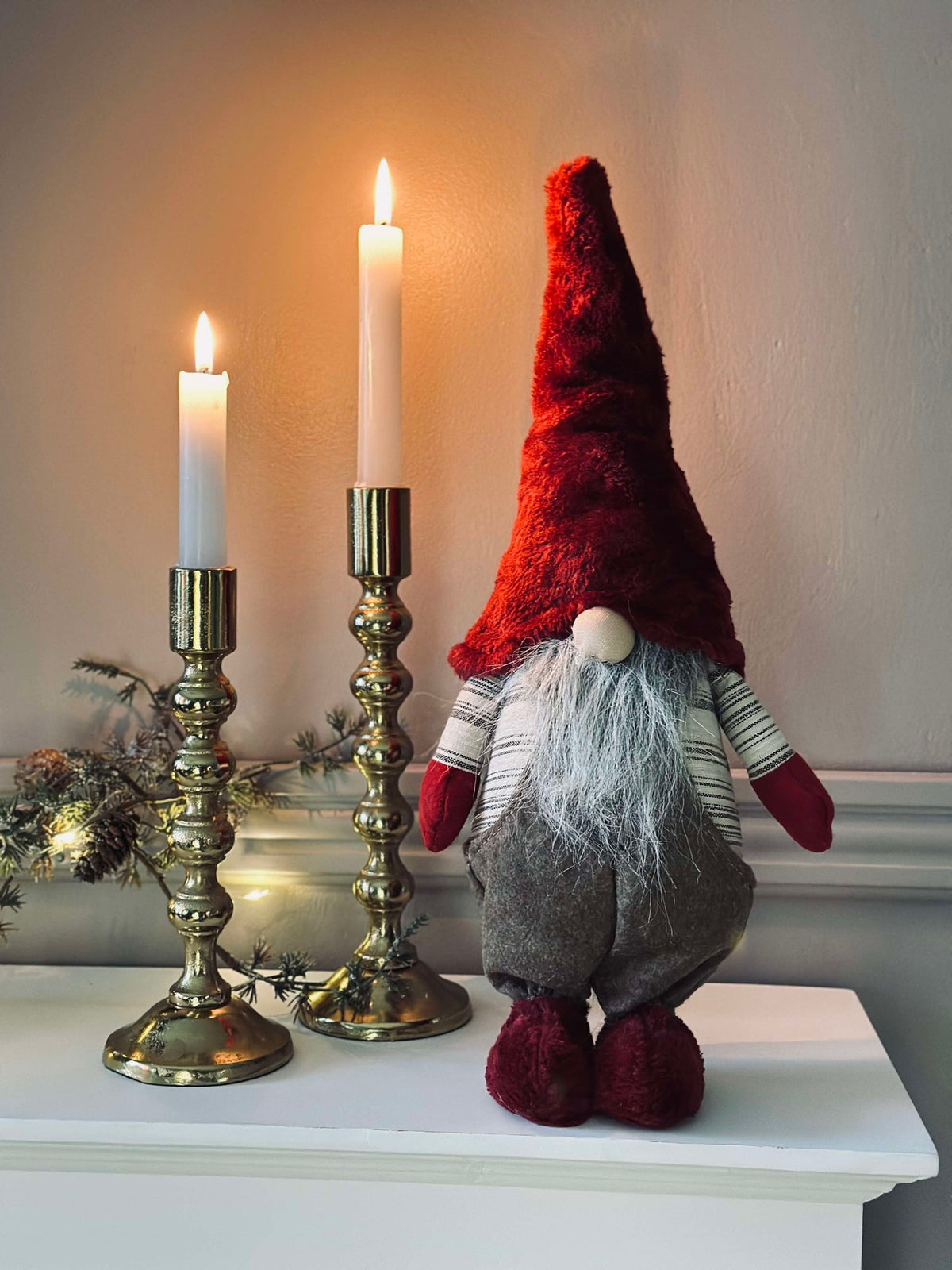 Kerstman met baard - Staand