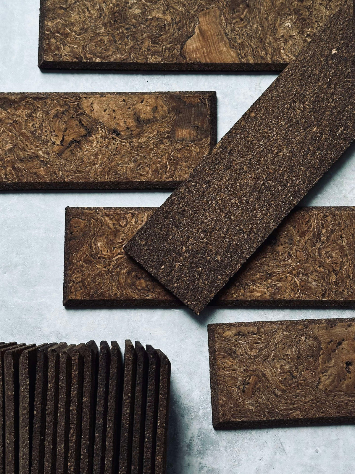 Stenen Brown - natuur pakket met 62 st.