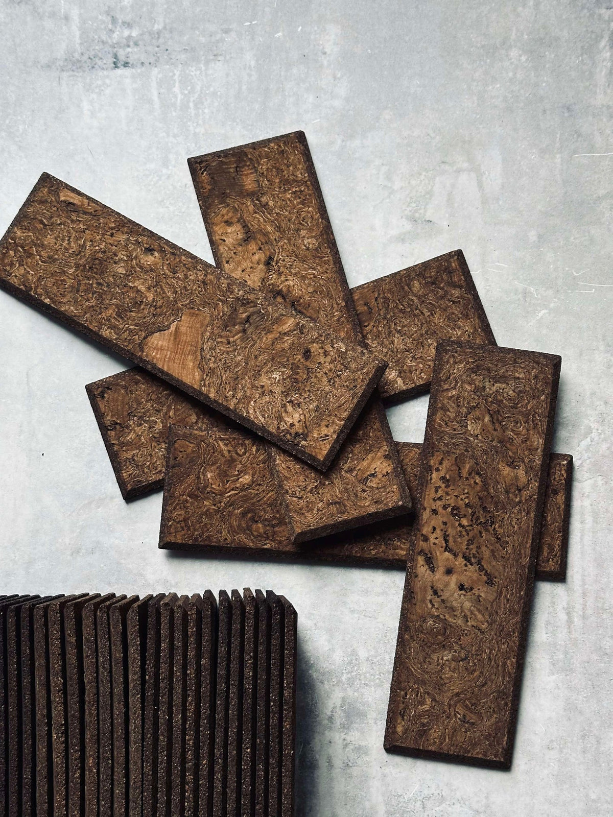 Stenen Brown - natuur pakket met 62 st.