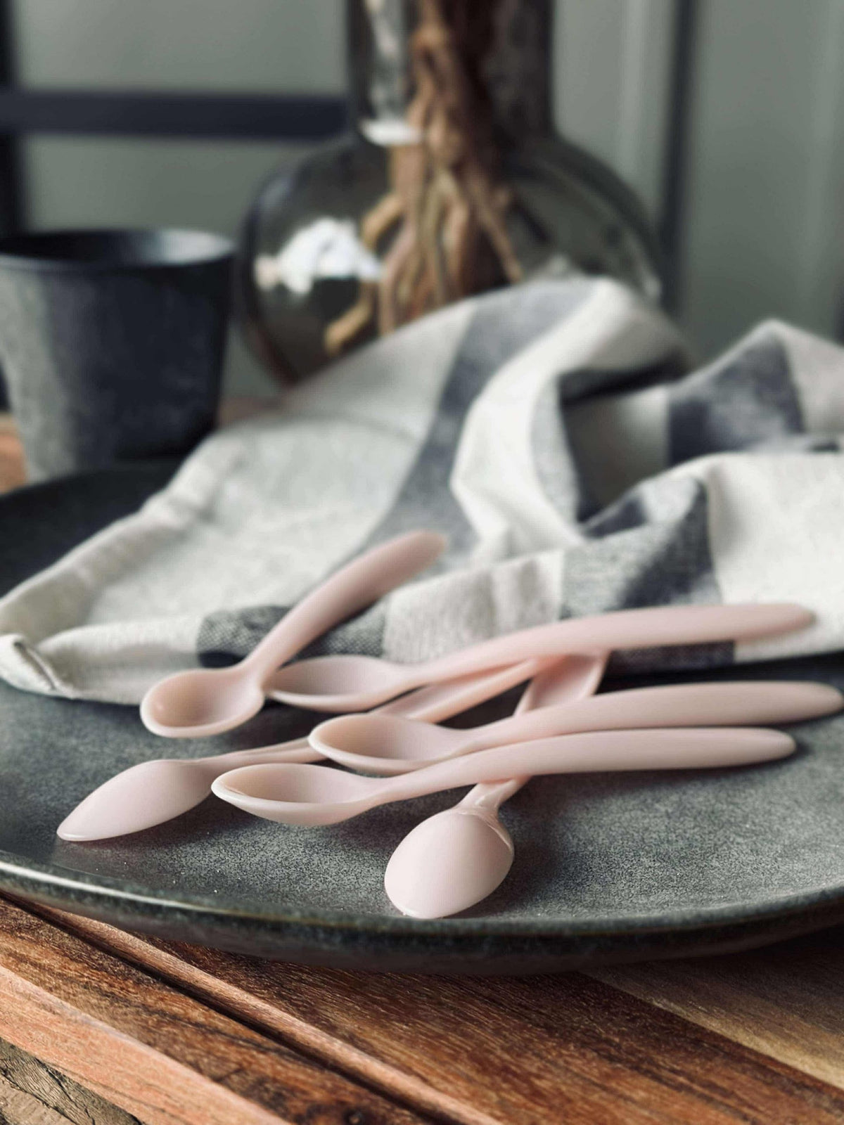 Babylepels - Roze - 6 st.