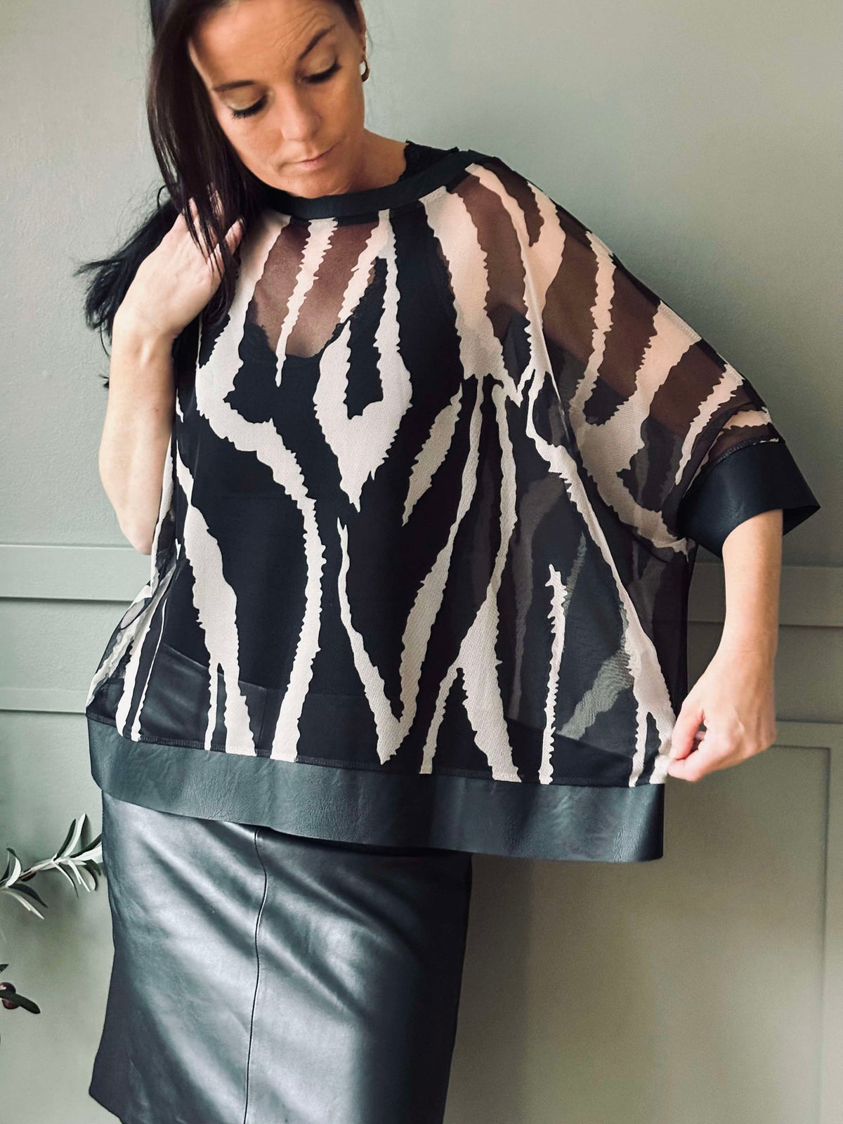 Blouse Kendal Zebra