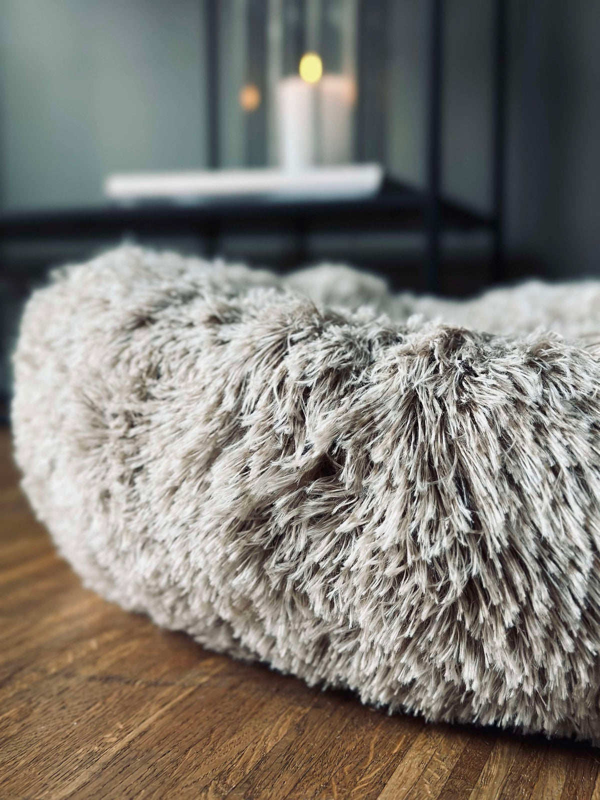Hondenmand Fluffy - Dia 60 cm Beige