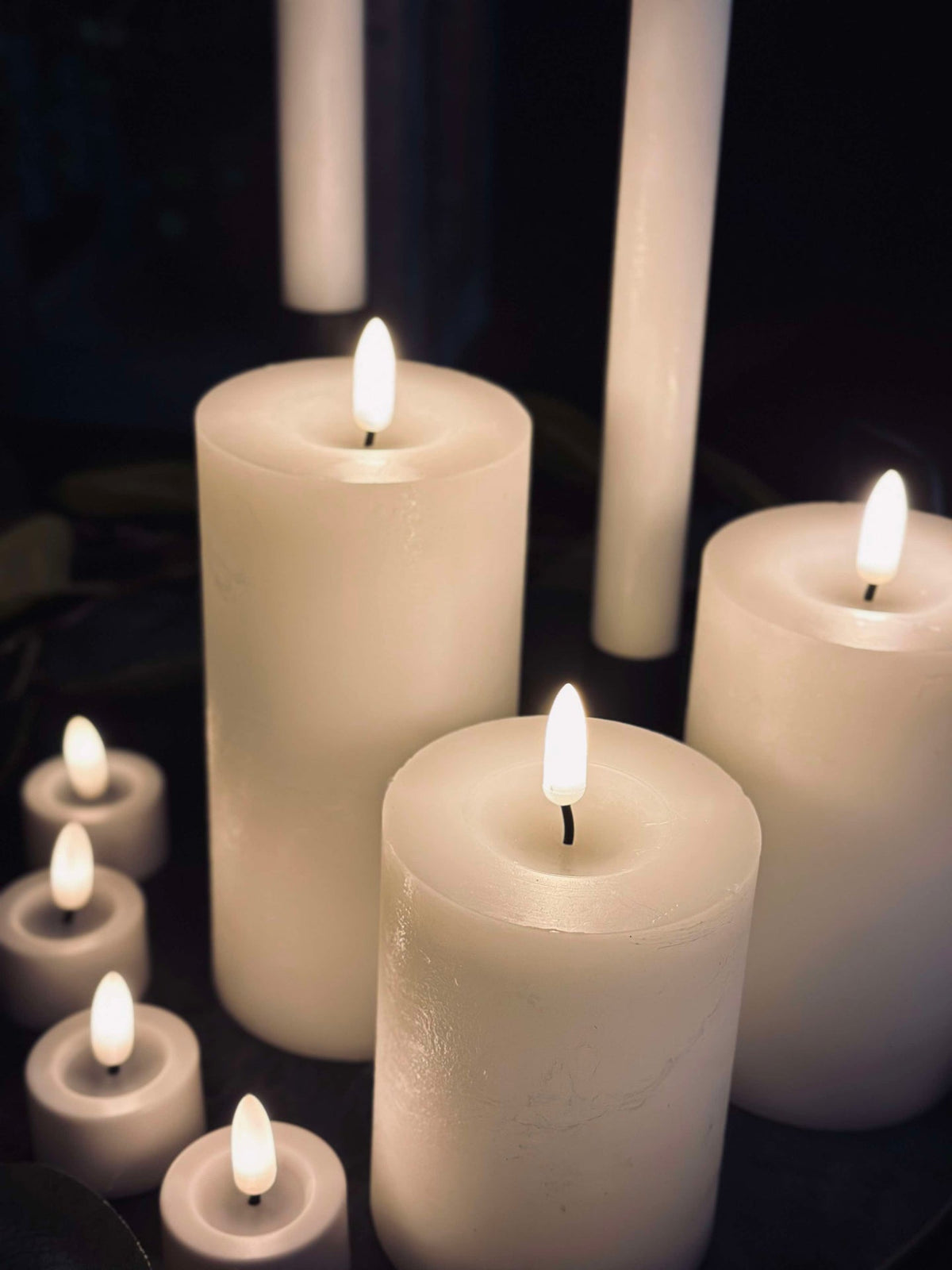LED-lichtpakket met 9 LED-lichten - incl. afstandsbediening