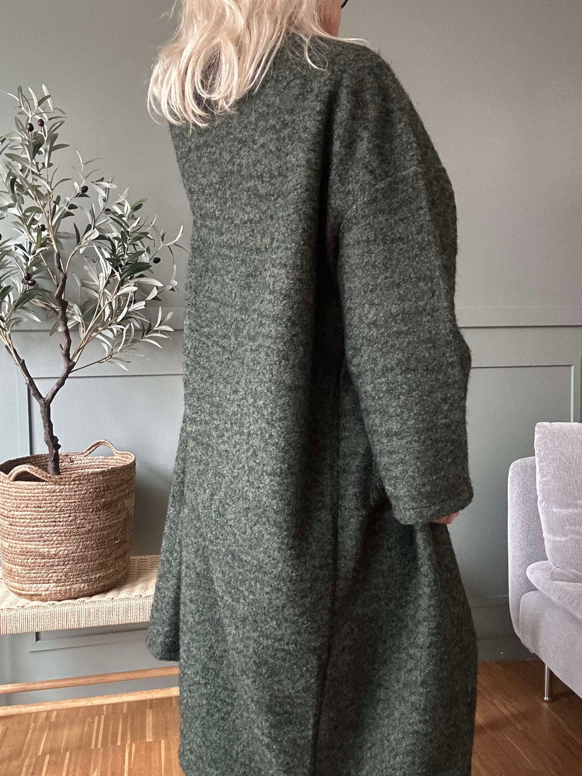 Jasje Belina - Oversized Dark Kaki
