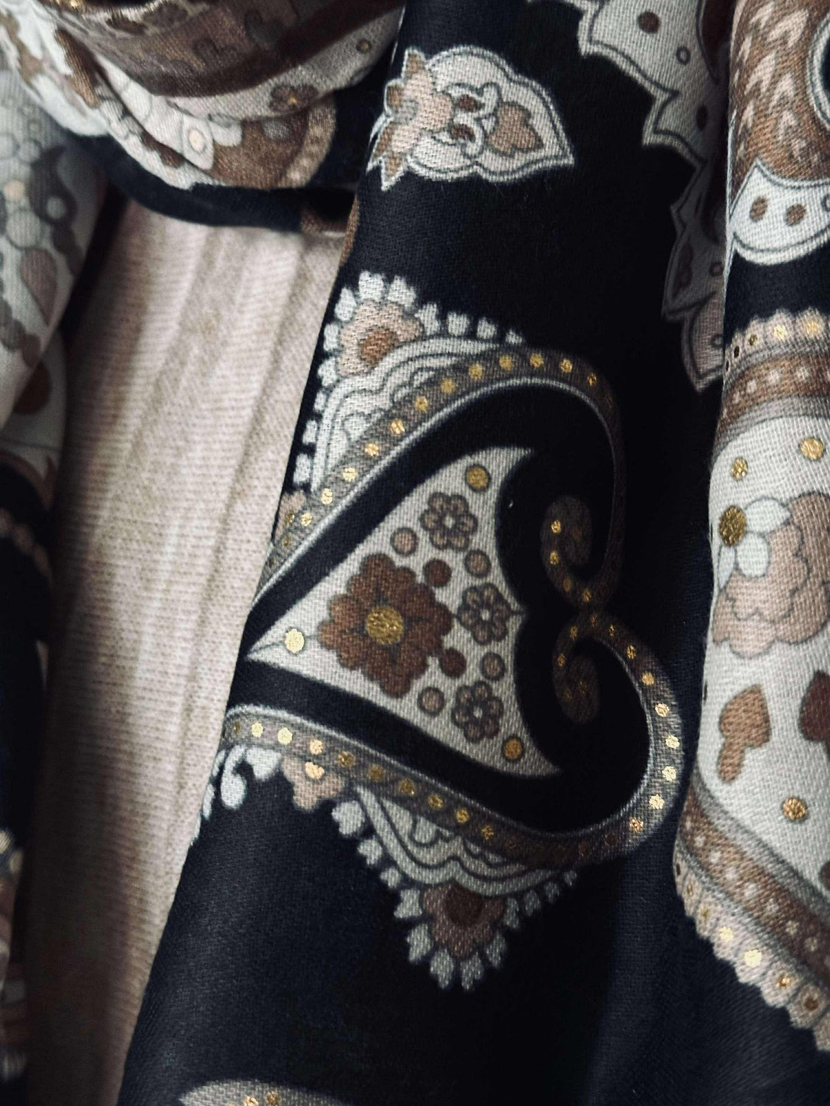 Sjaal Vintage Gold