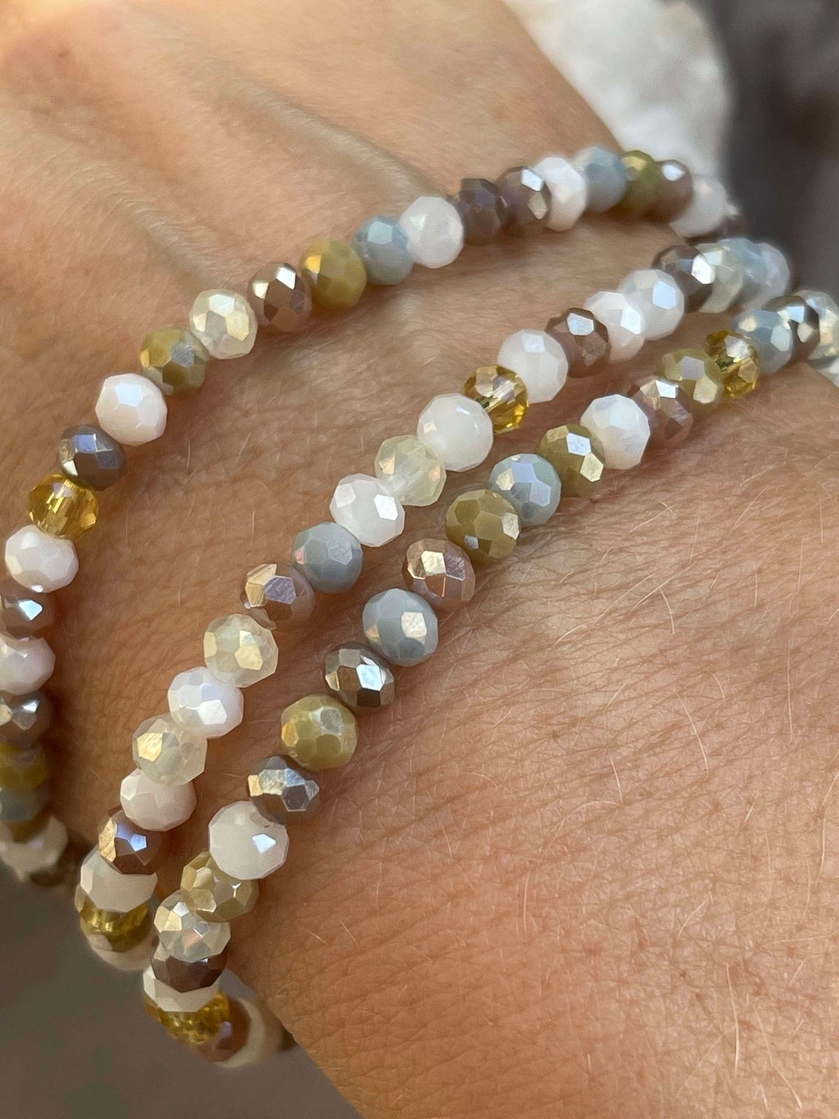 Armband ANNA Nature - Set van 3 stuks