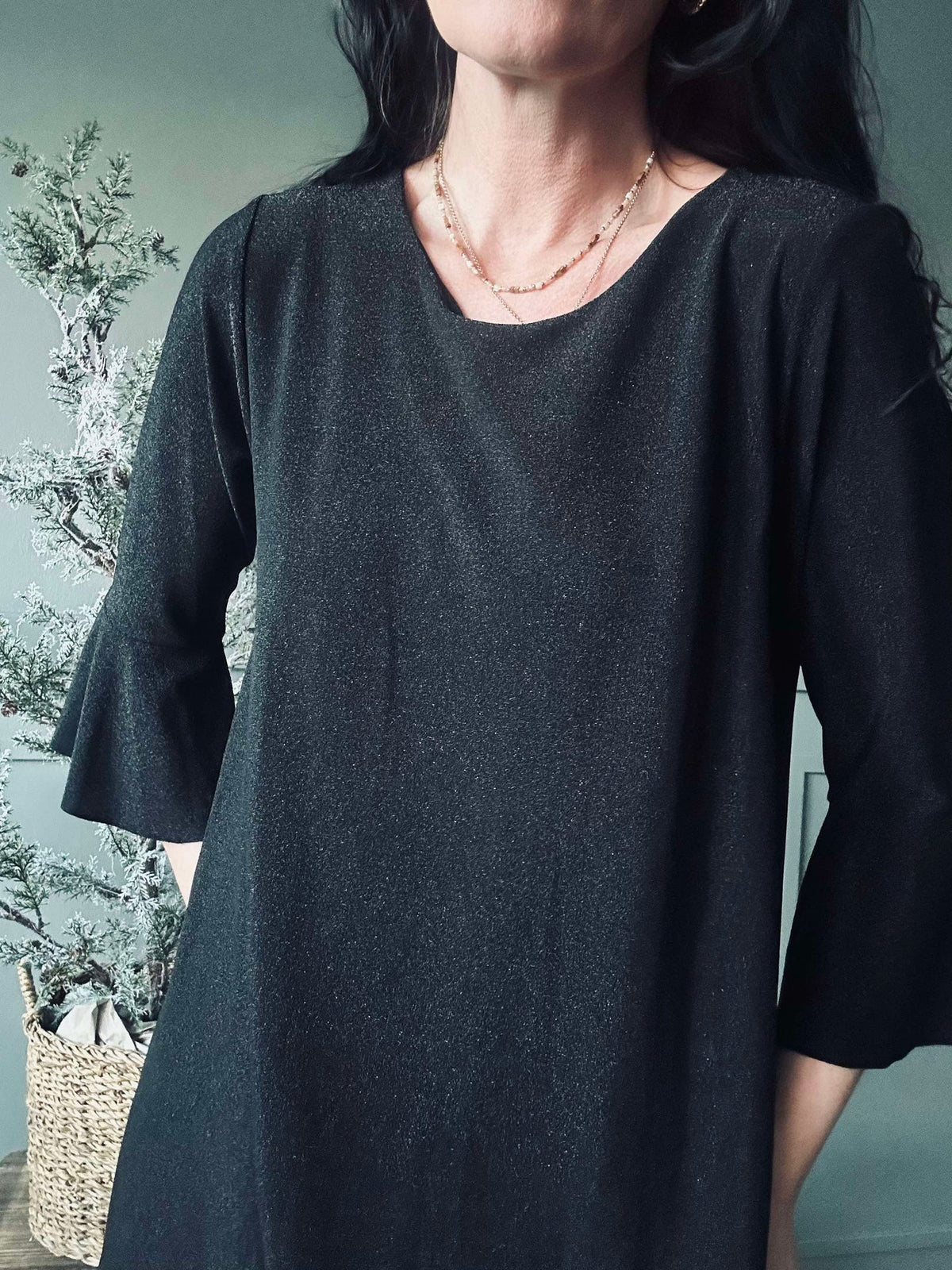 Jurk Sparkle Black