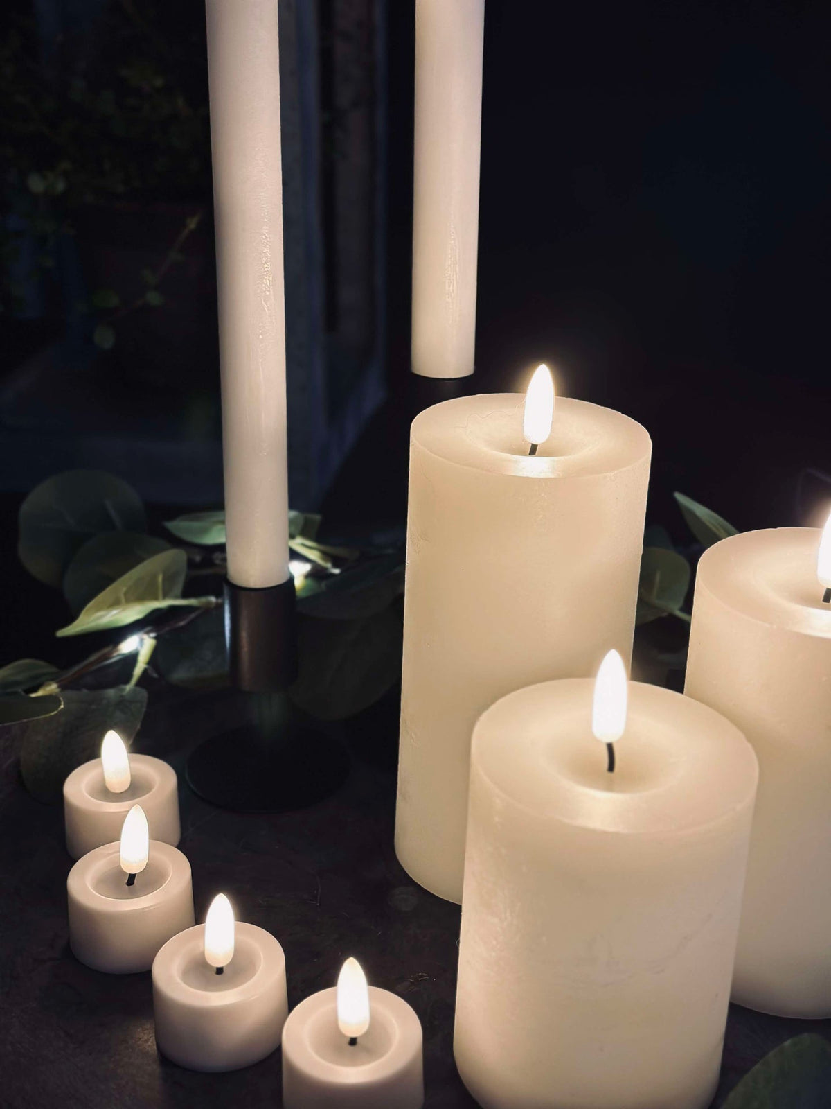 LED-lichtpakket met 9 LED-lichten - incl. afstandsbediening