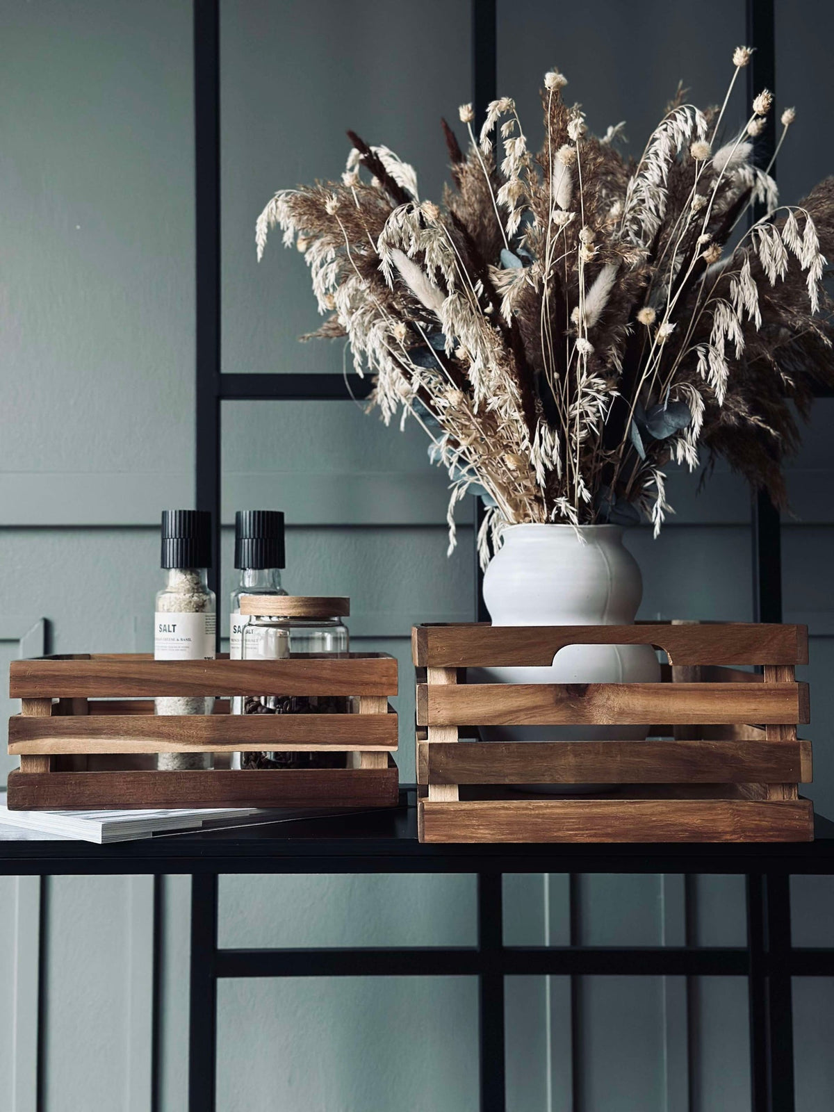 Appelkisten Acacia - Set van 2 stuks