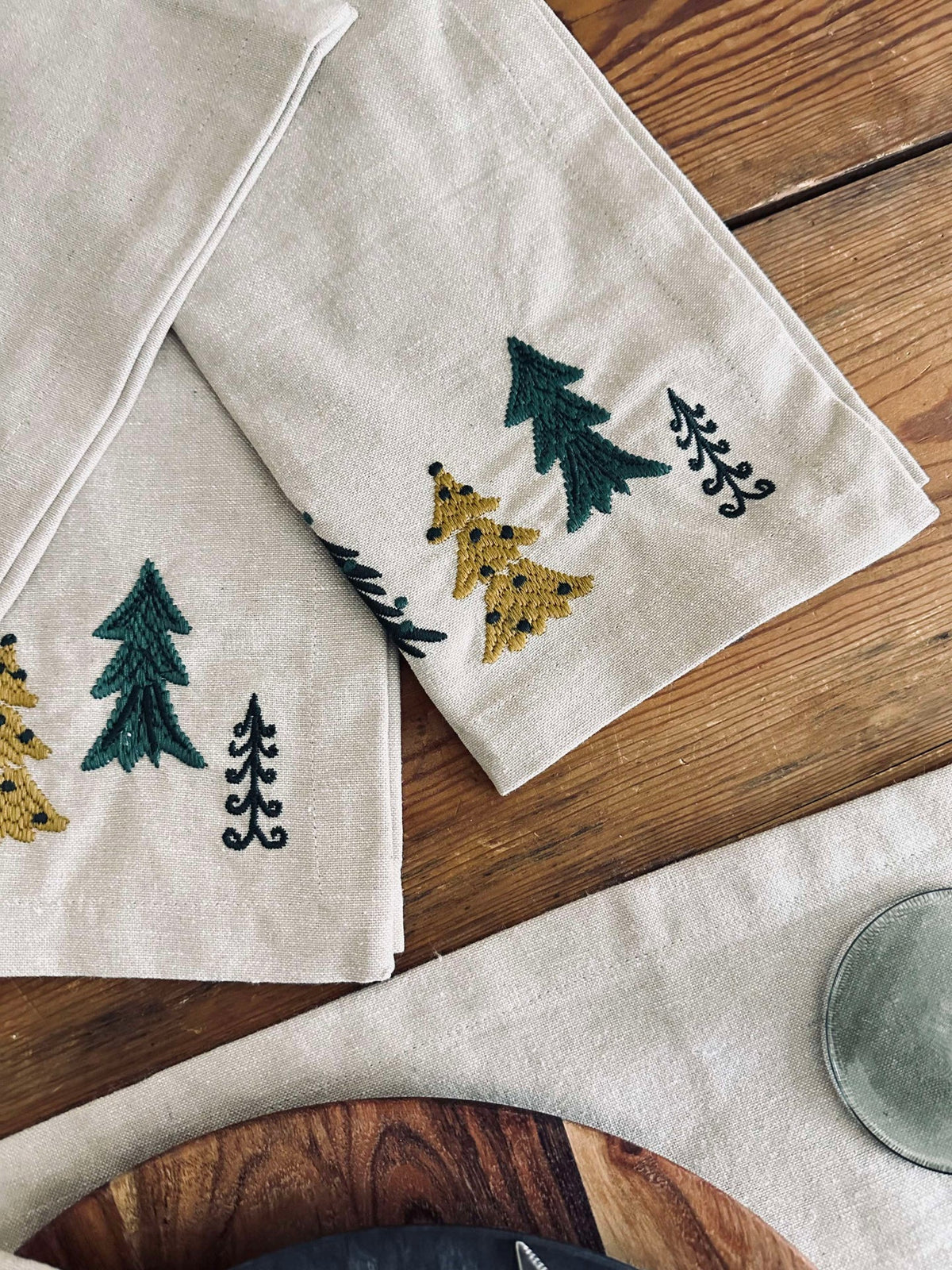Placemat Bomen 35x45 cm - 4 st.
