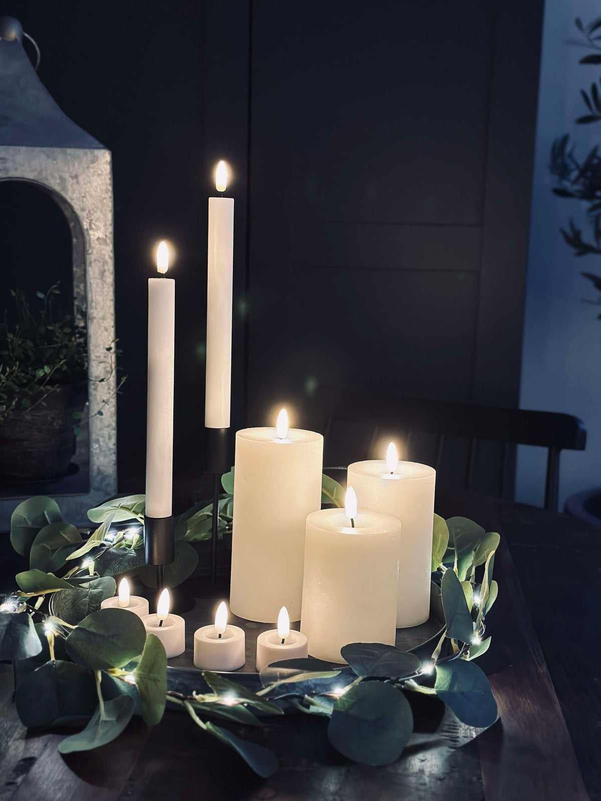 LED-lichtpakket met 9 LED-lichten - incl. afstandsbediening