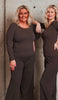 Blouse Frida microvezel - Caffe
