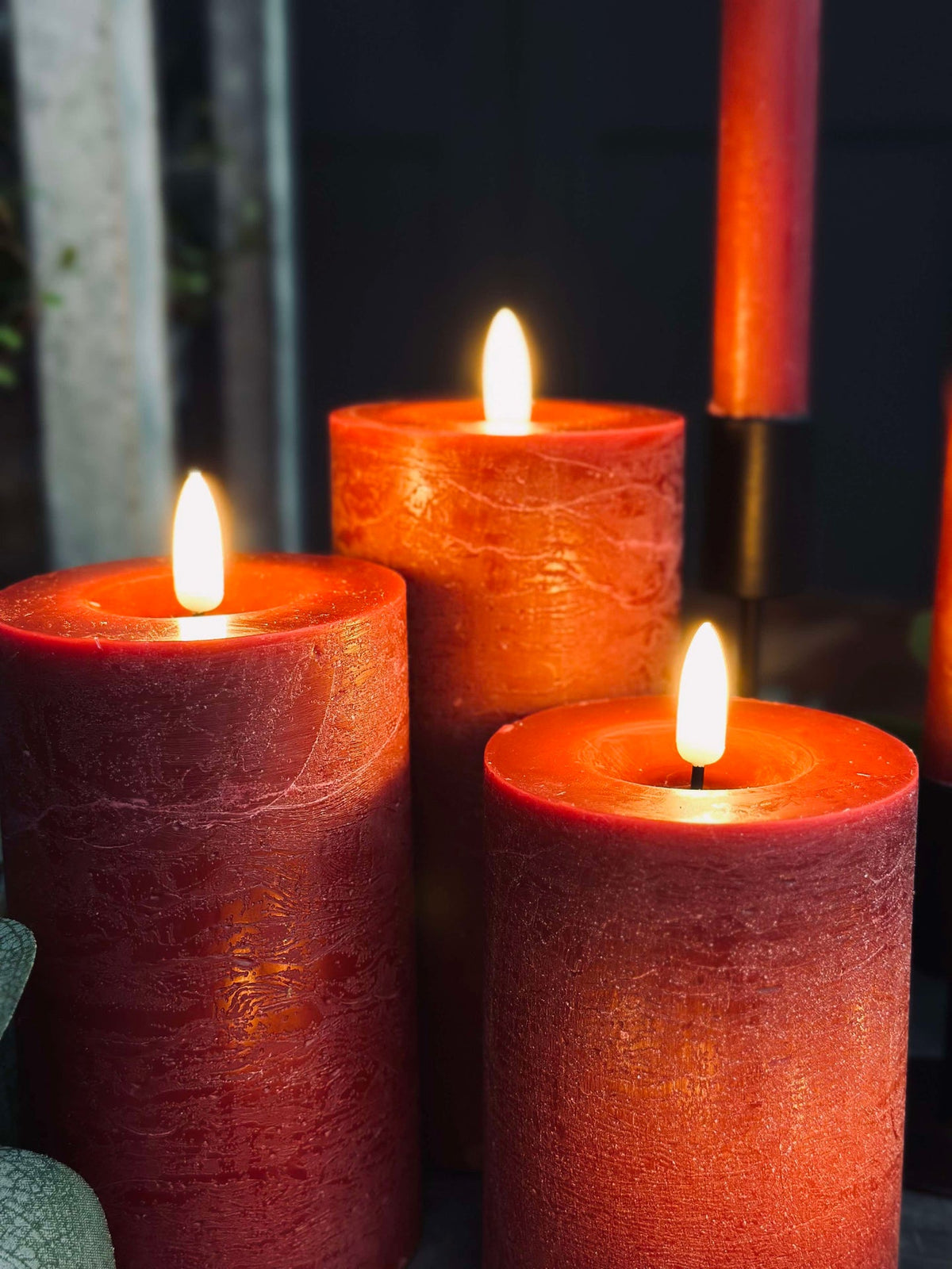 LED-lichtset met 10 delen - Rood