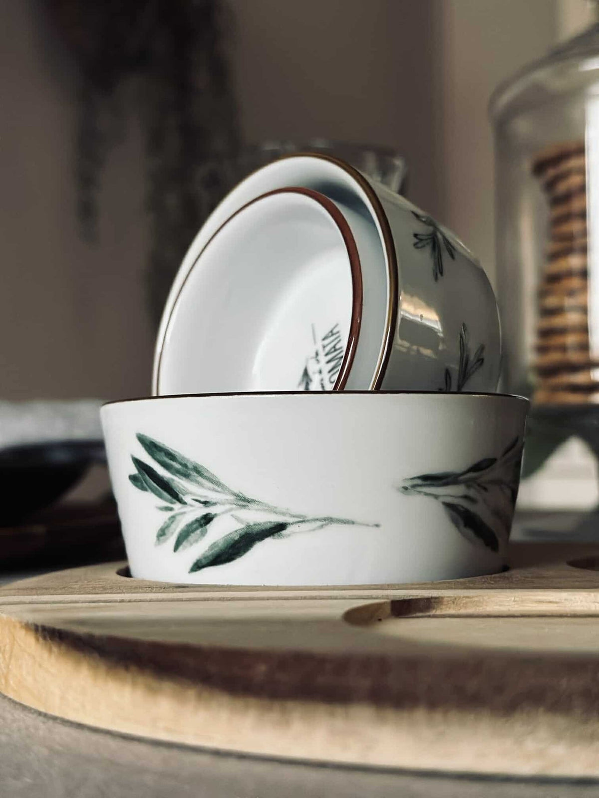 Serveerset Rond- 4 delen