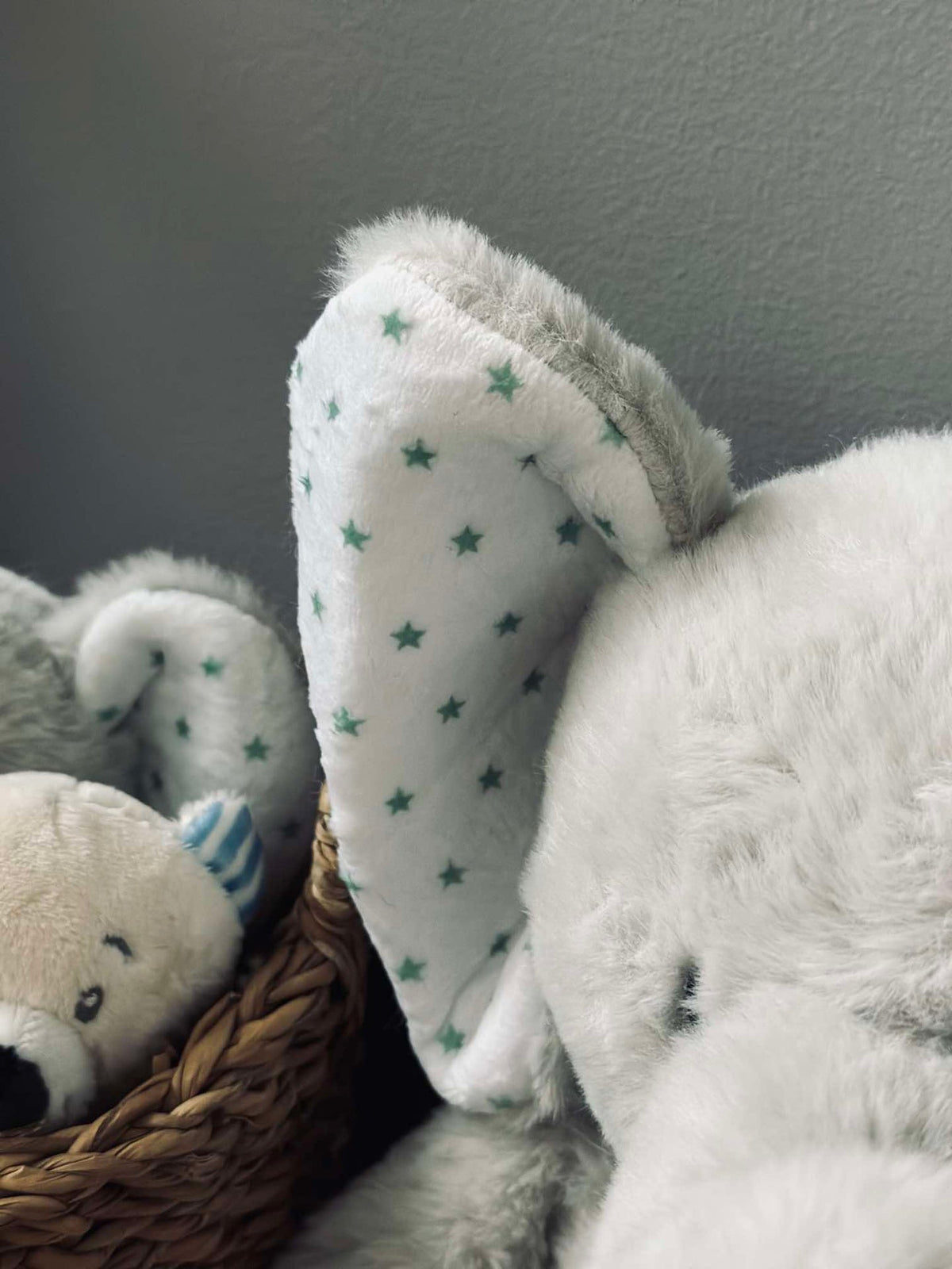 Knuffelelefant 38 cm - Grijs