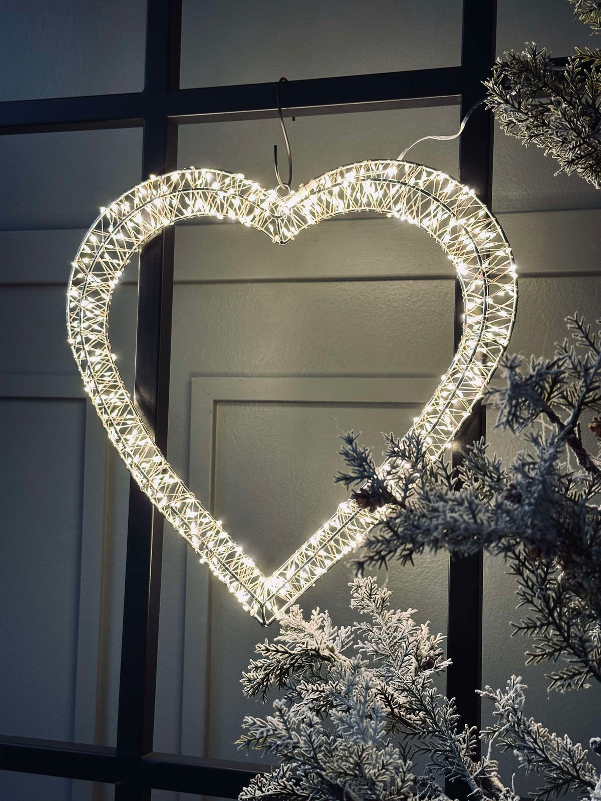 Hart met led licht - Geschikt voor binnen en buiten