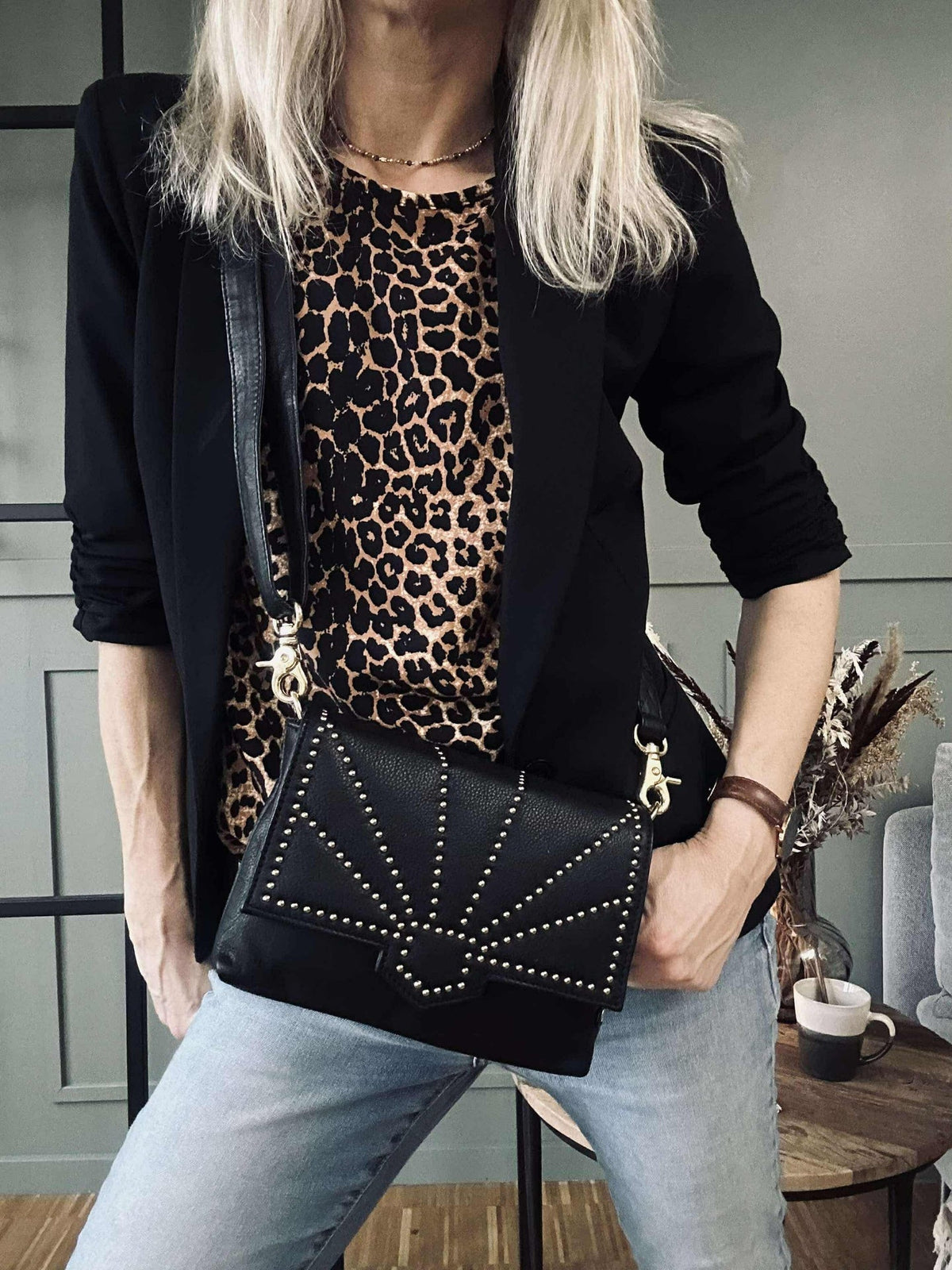 Crossbody / Clutch TREND leather
