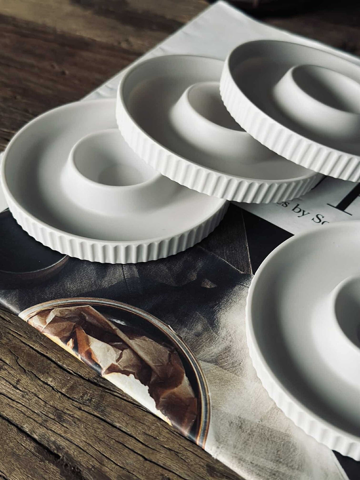 Eierdopjes Melamine Wit - 4 st.