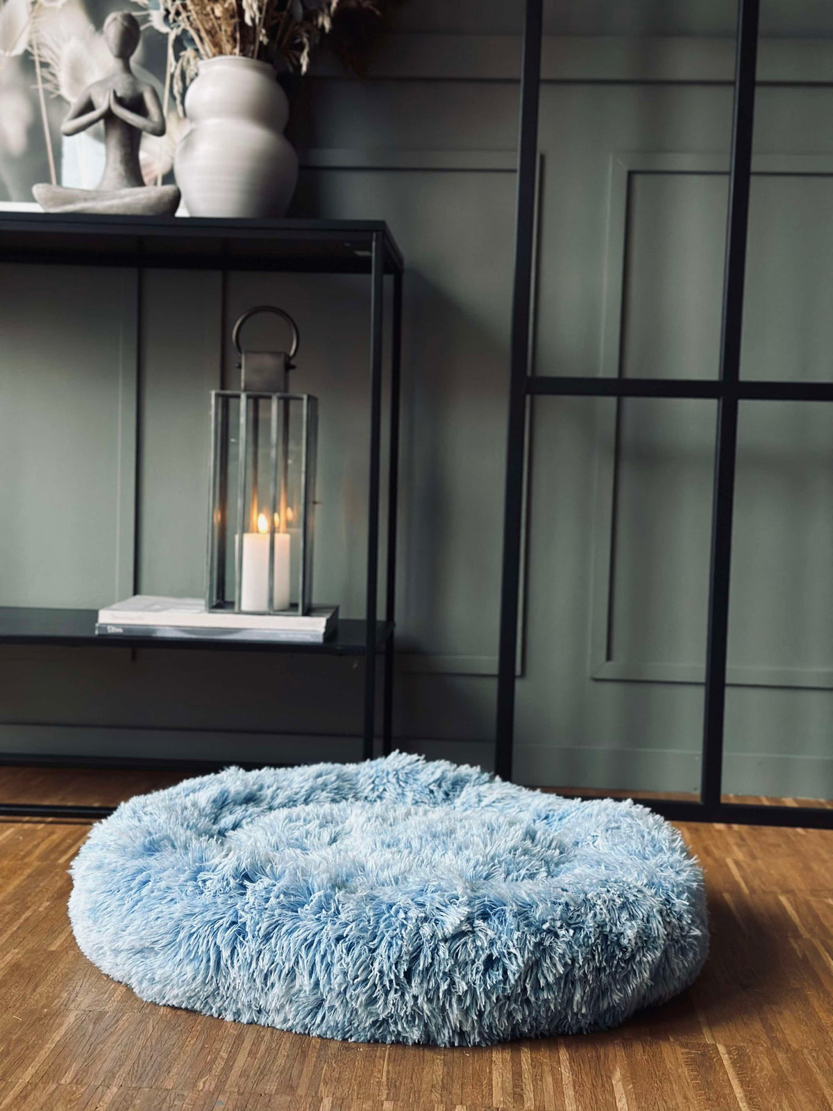 Hondenmand Fluffy - Dia 60 cm Blauw