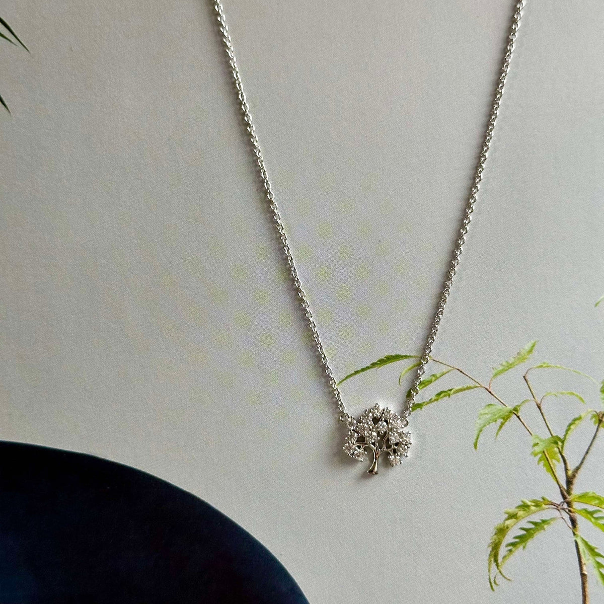 Ketting Sharon - Levensboom – sterling zilver