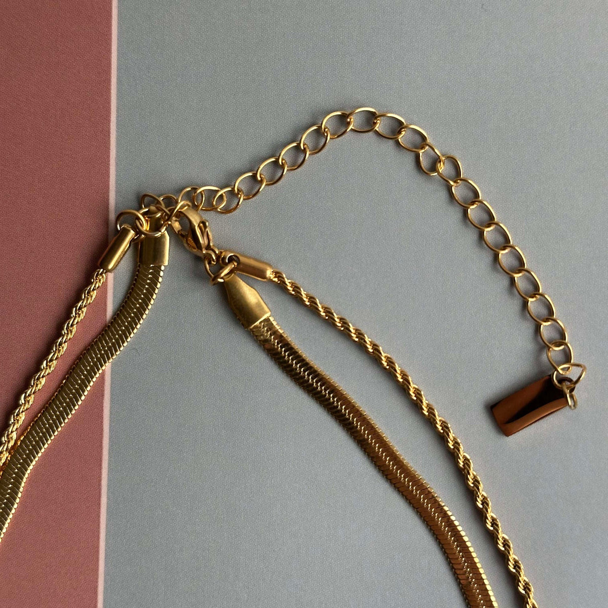 Ketting Lykke 18k verguld