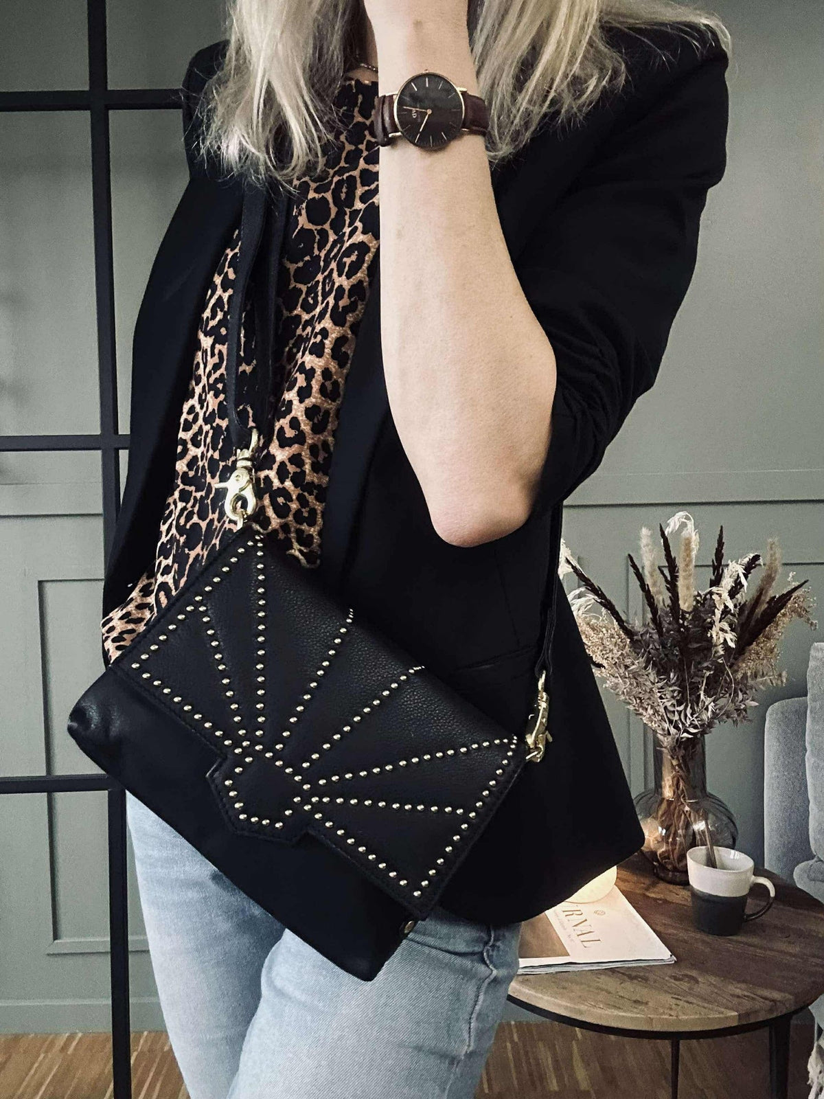 Crossbody / Clutch TREND leather