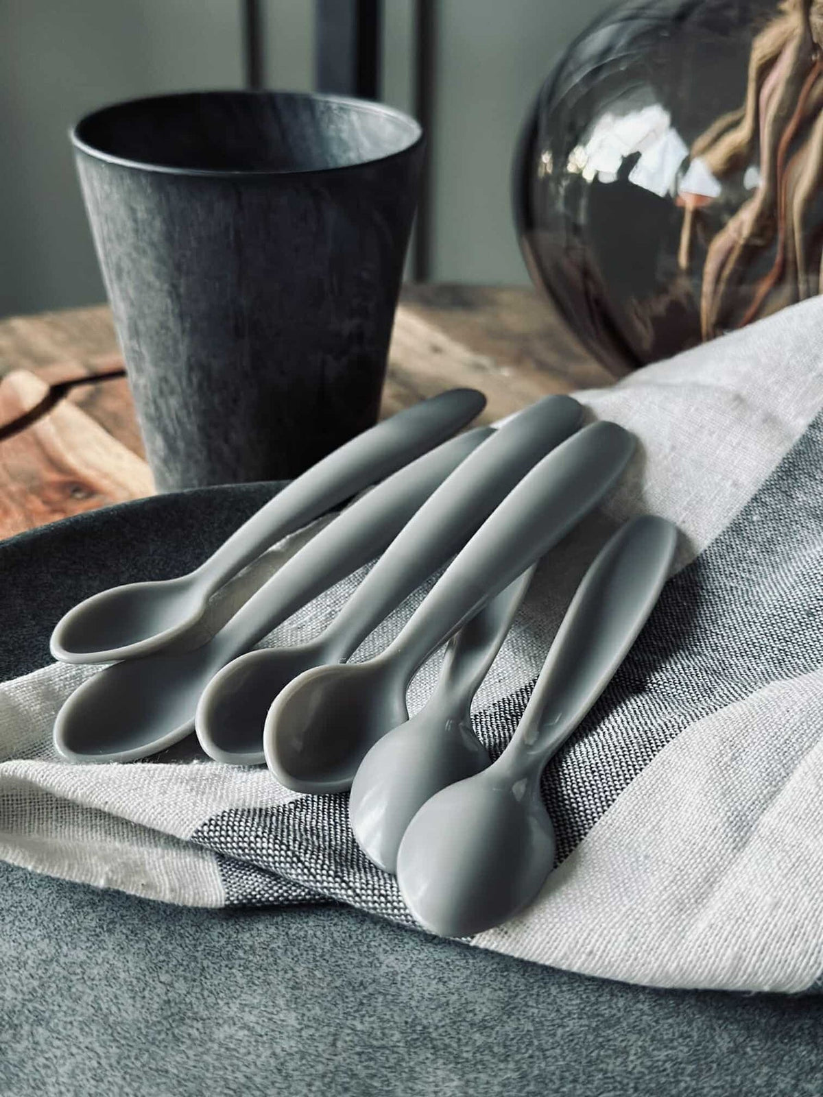 Babyschepjes - Grey - 6 stuks