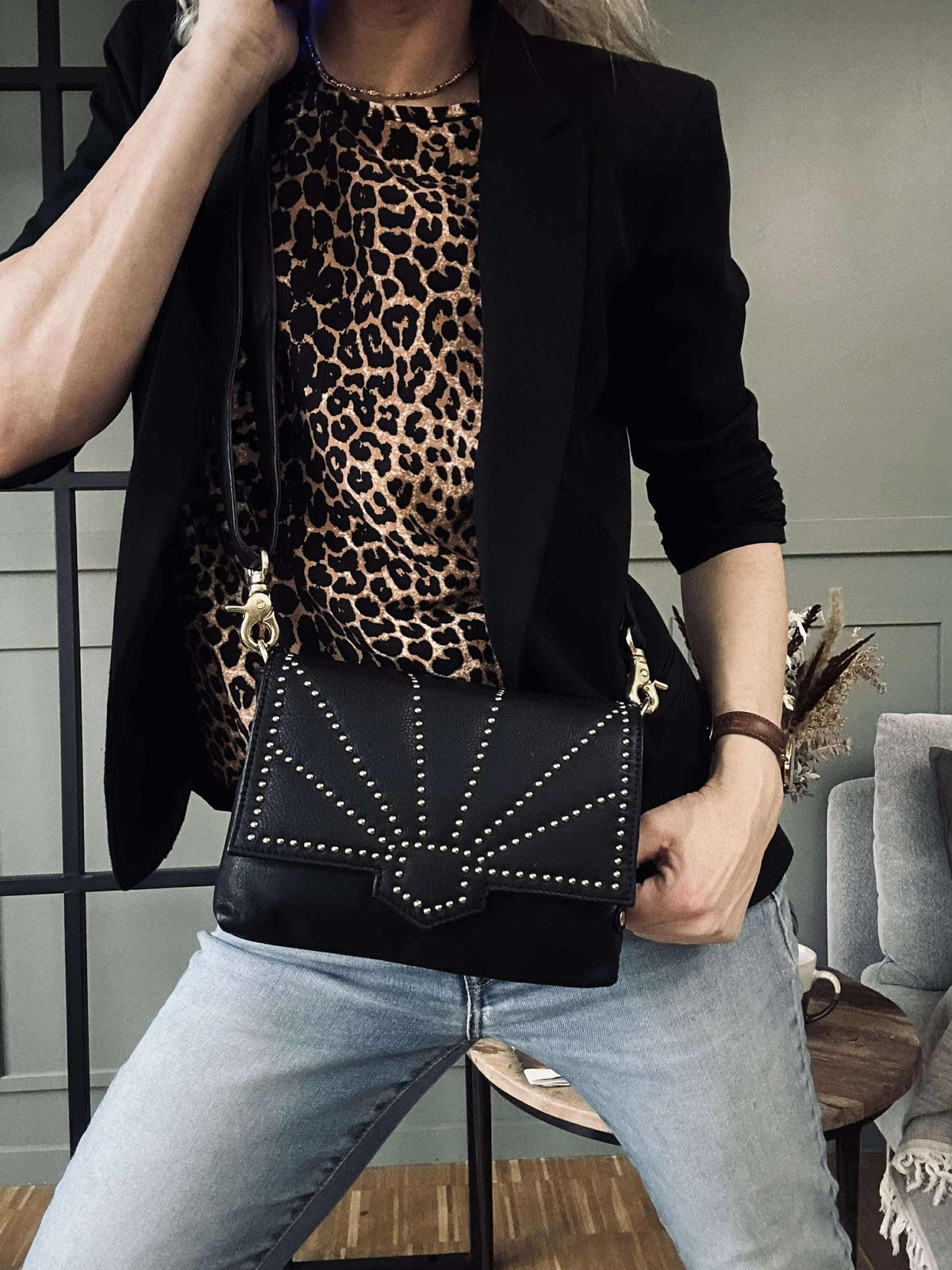 Crossbody / Clutch TREND leather