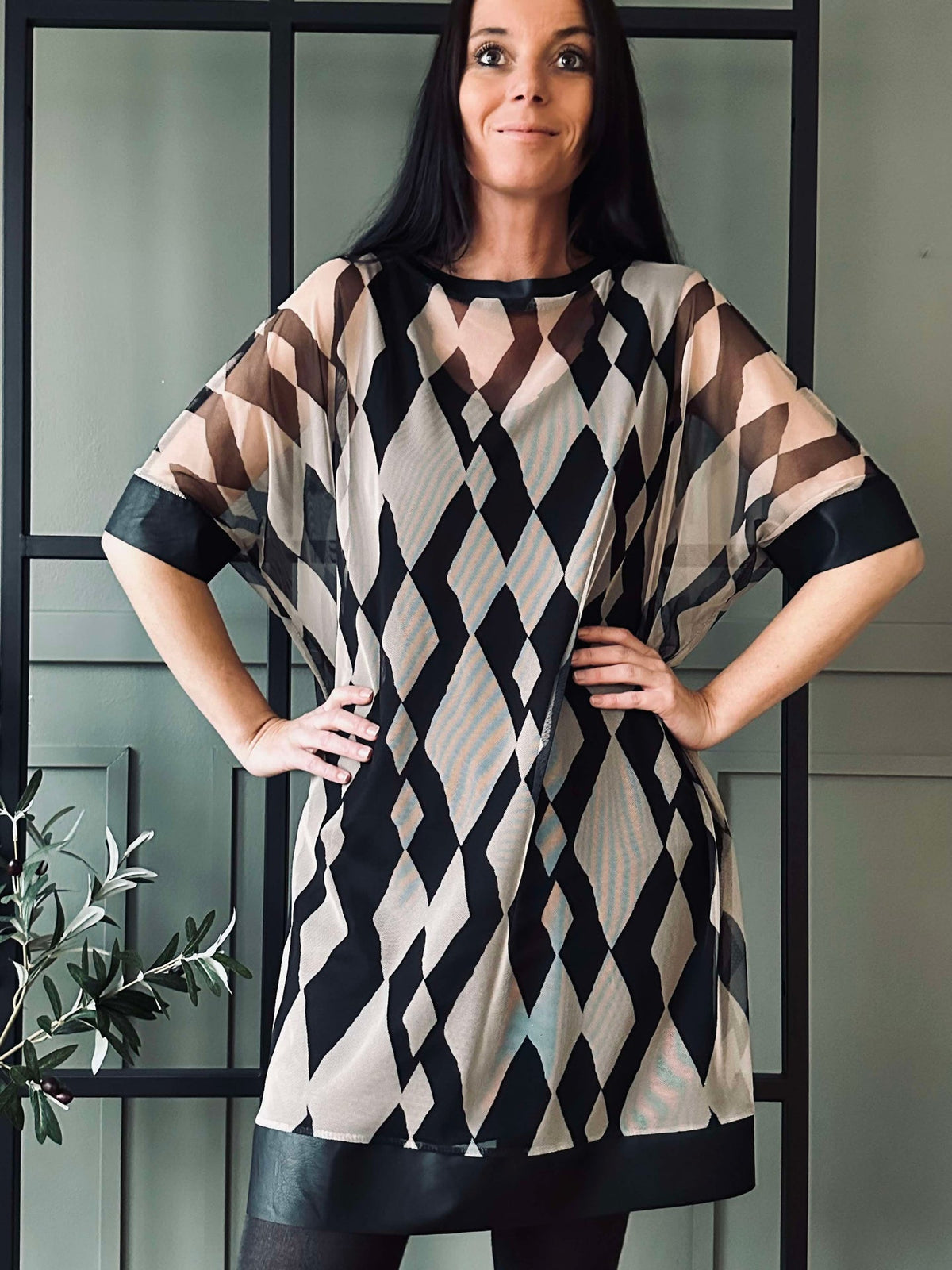 Jurk Kendal Harlequin